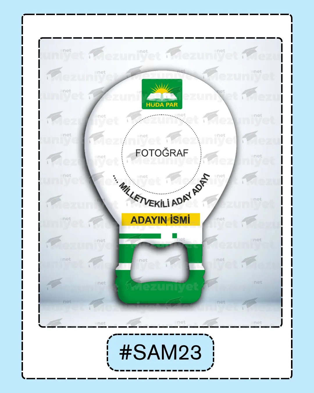 Seçim Magnetleri - SAM23 - Mezuniyet.Net