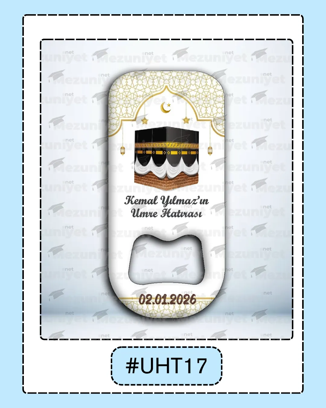 Umre - Hac Magnetleri - UHT17 - Mezuniyet.Net