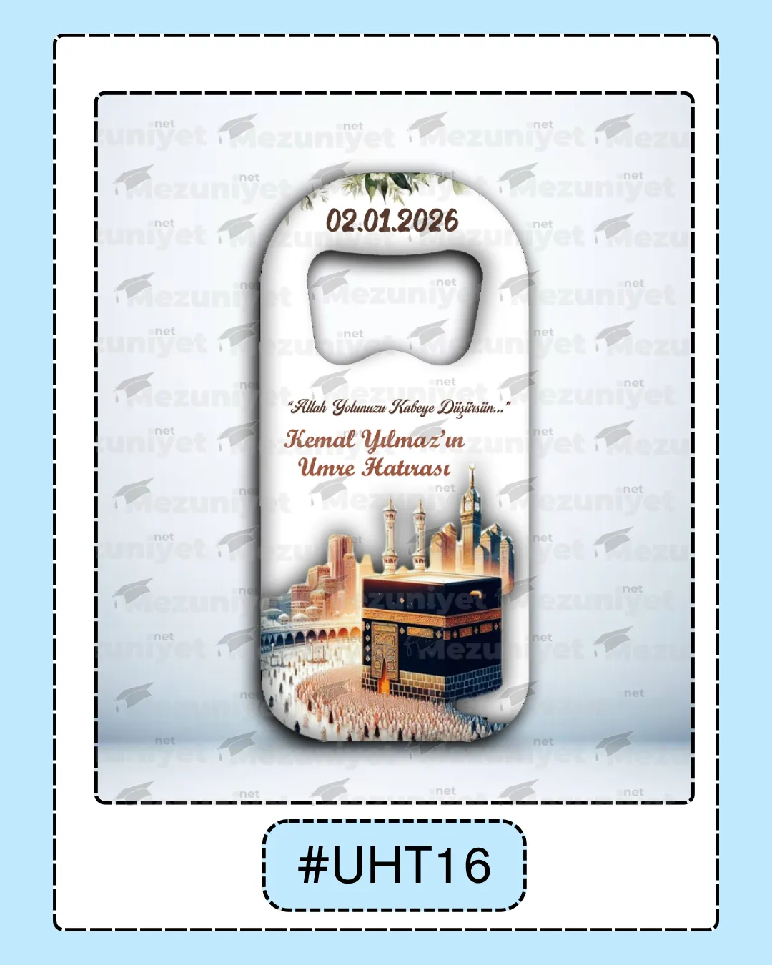 Umre - Hac Magnetleri - UHT16 - Mezuniyet.Net