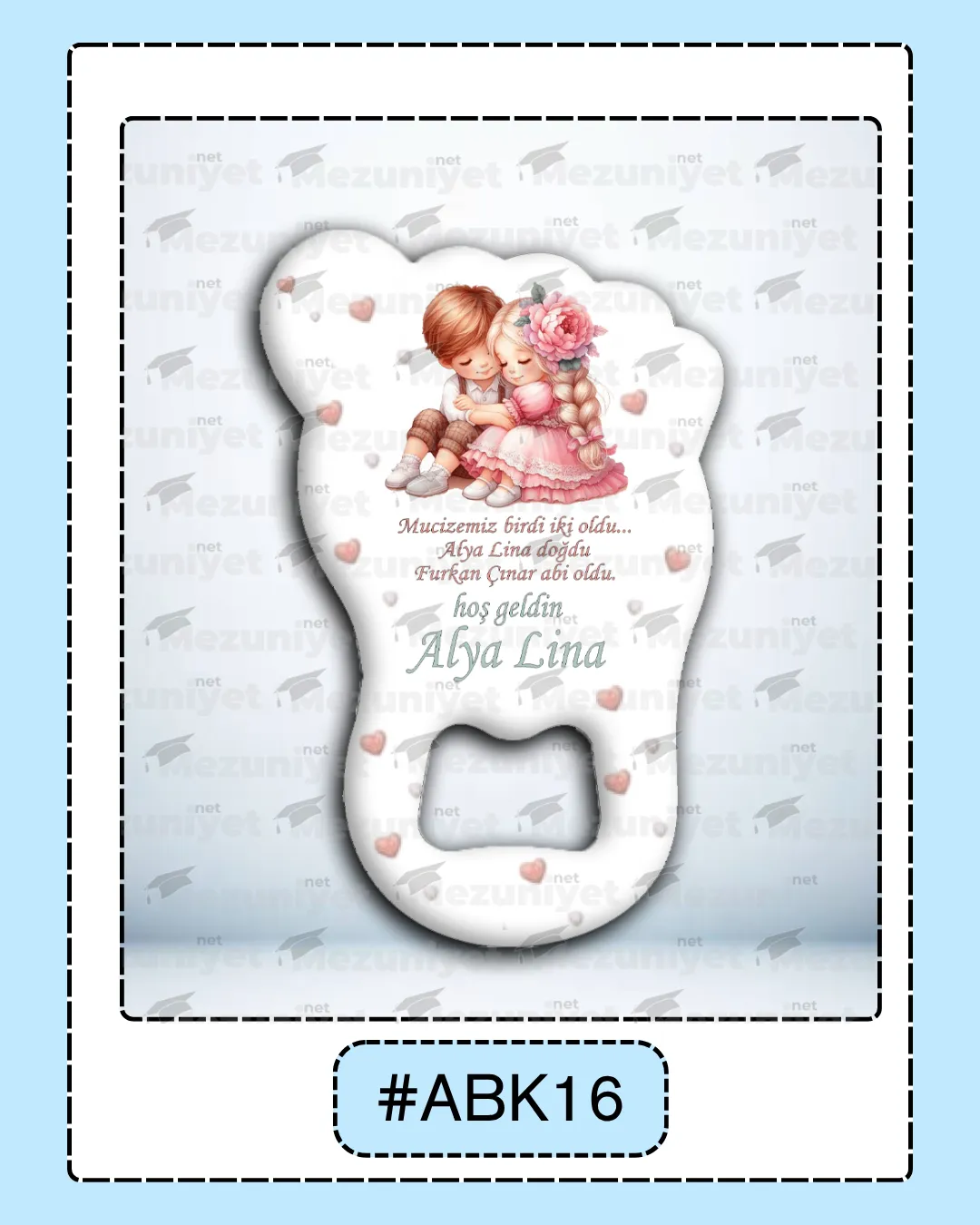 2 - 3 Kardeş Magnetleri - ABK16