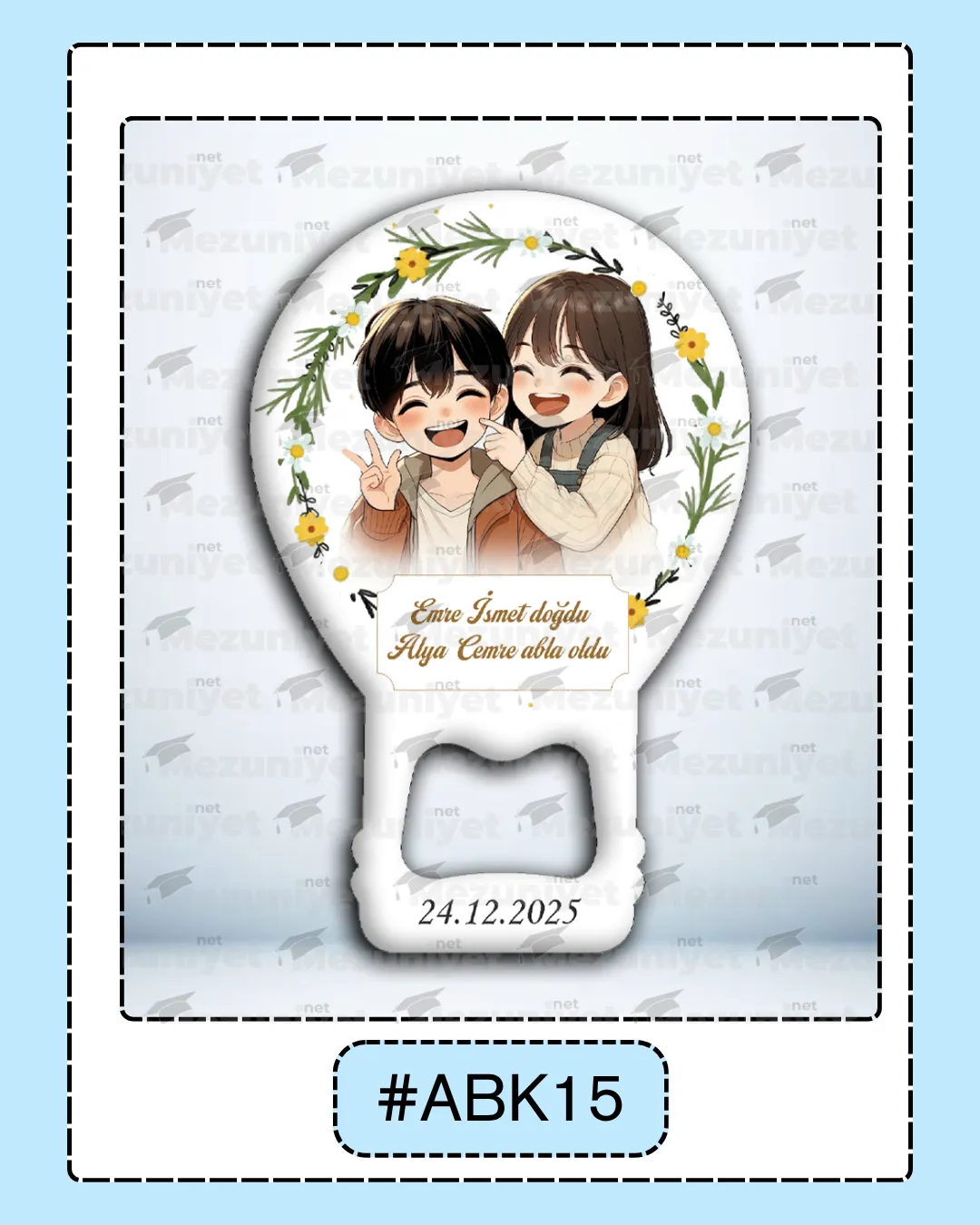 2 - 3 Kardeş Magnetleri - ABK15