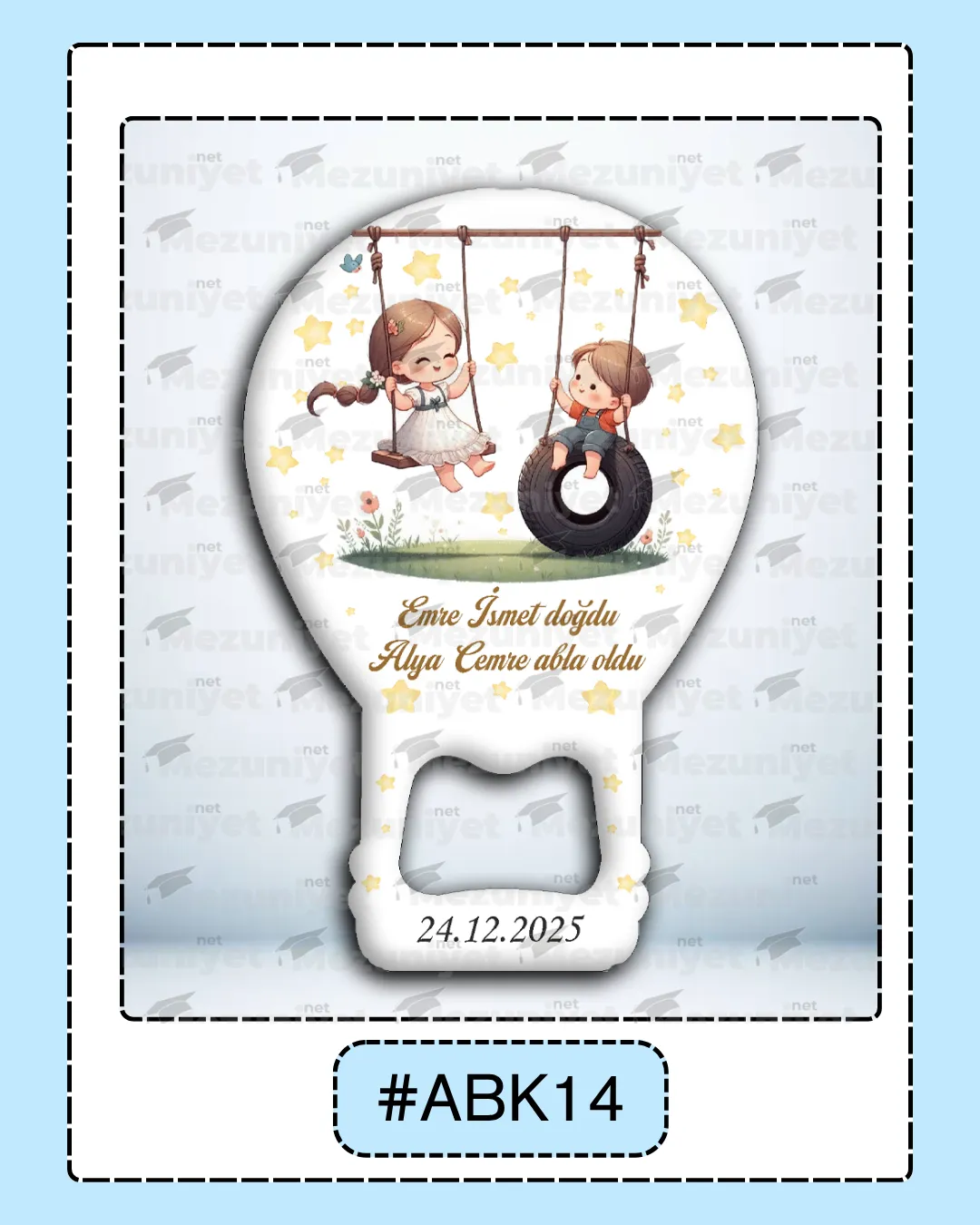 2 - 3 Kardeş Magnetleri - ABK14