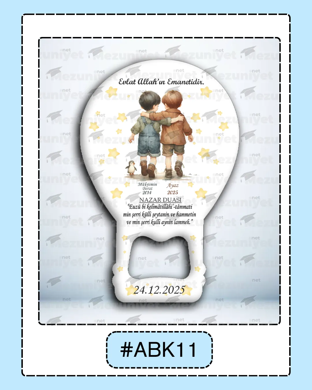 2 - 3 Kardeş Magnetleri - ABK11