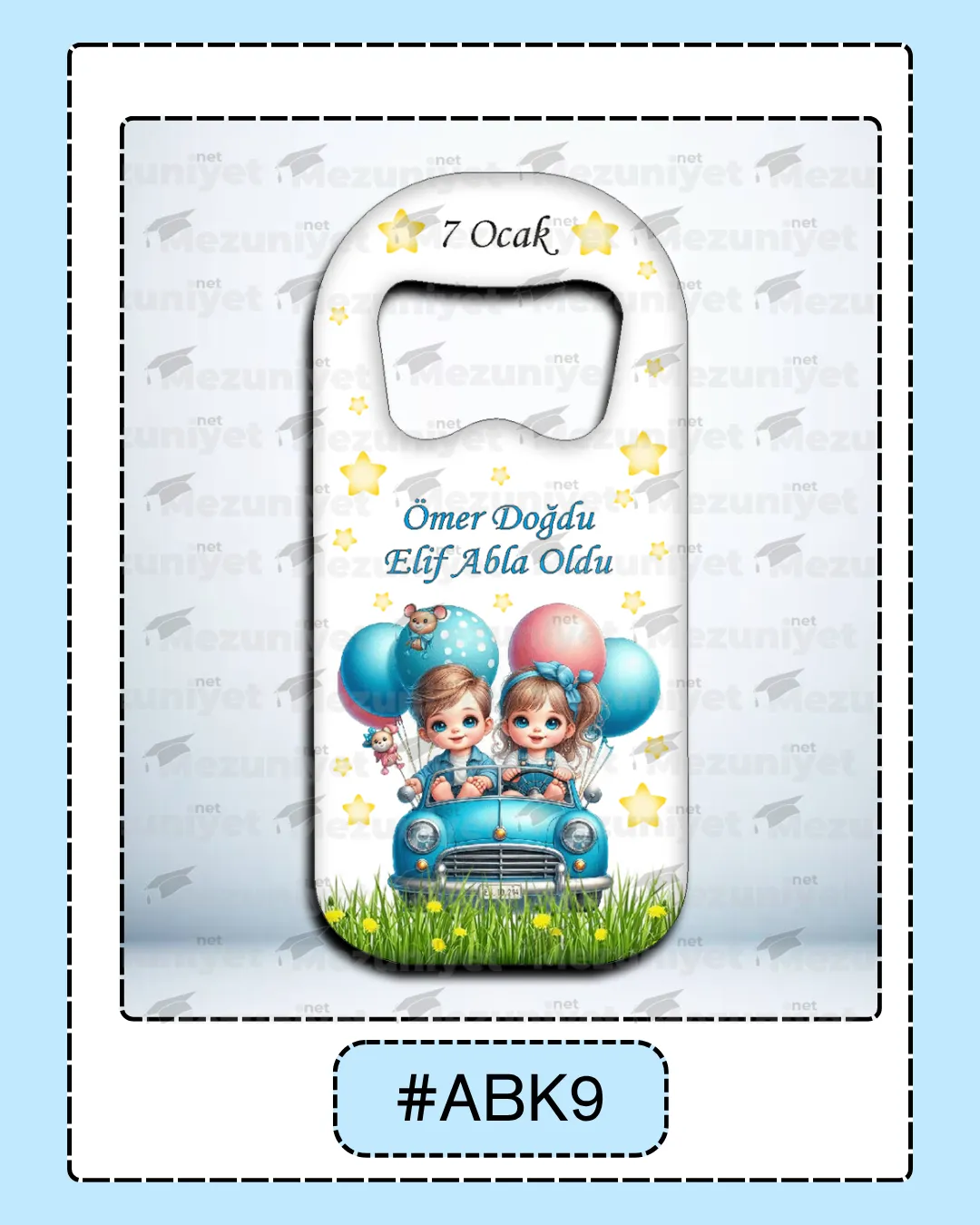 2 - 3 Kardeş Magnetleri - ABK9