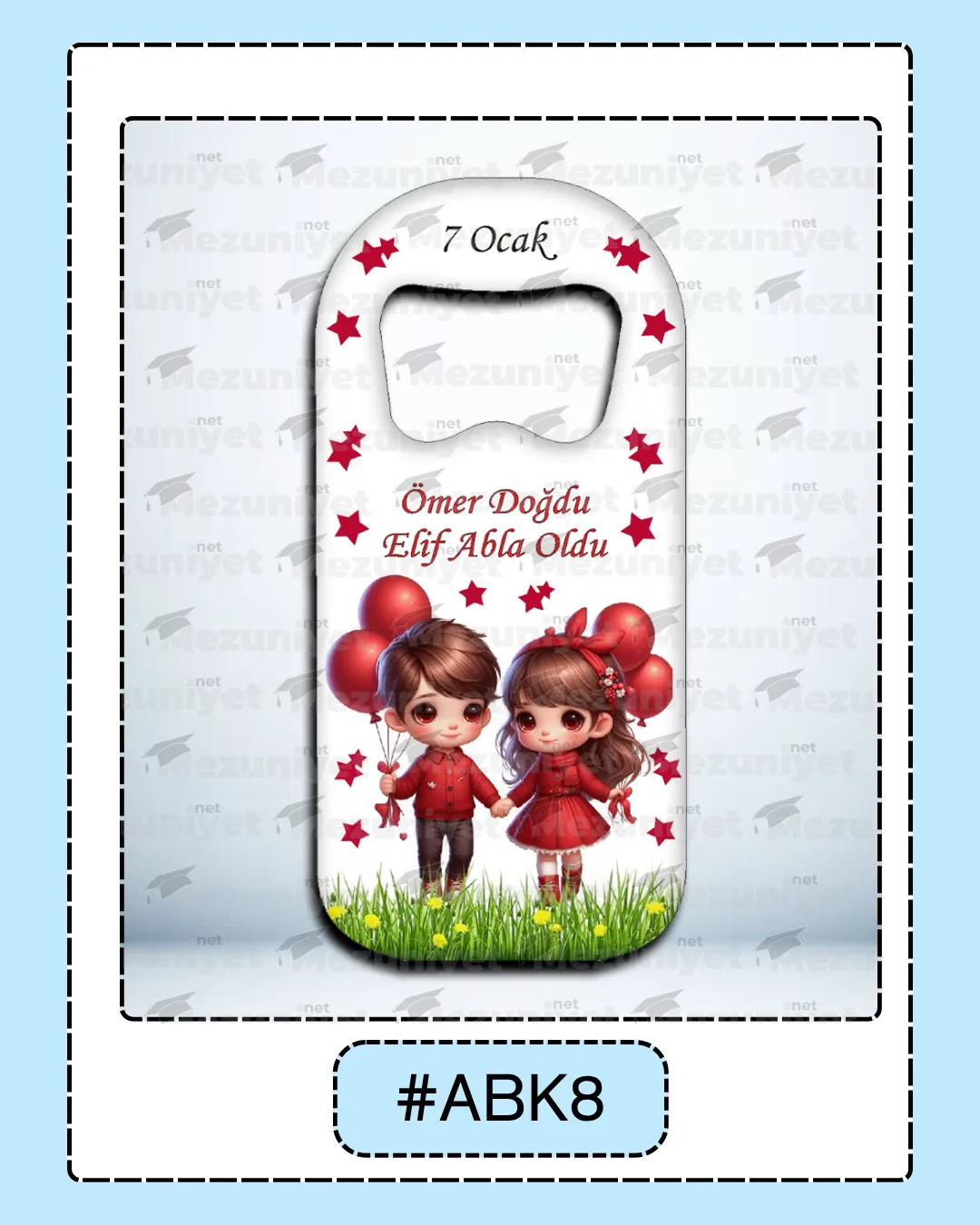 2 - 3 Kardeş Magnetleri - ABK8