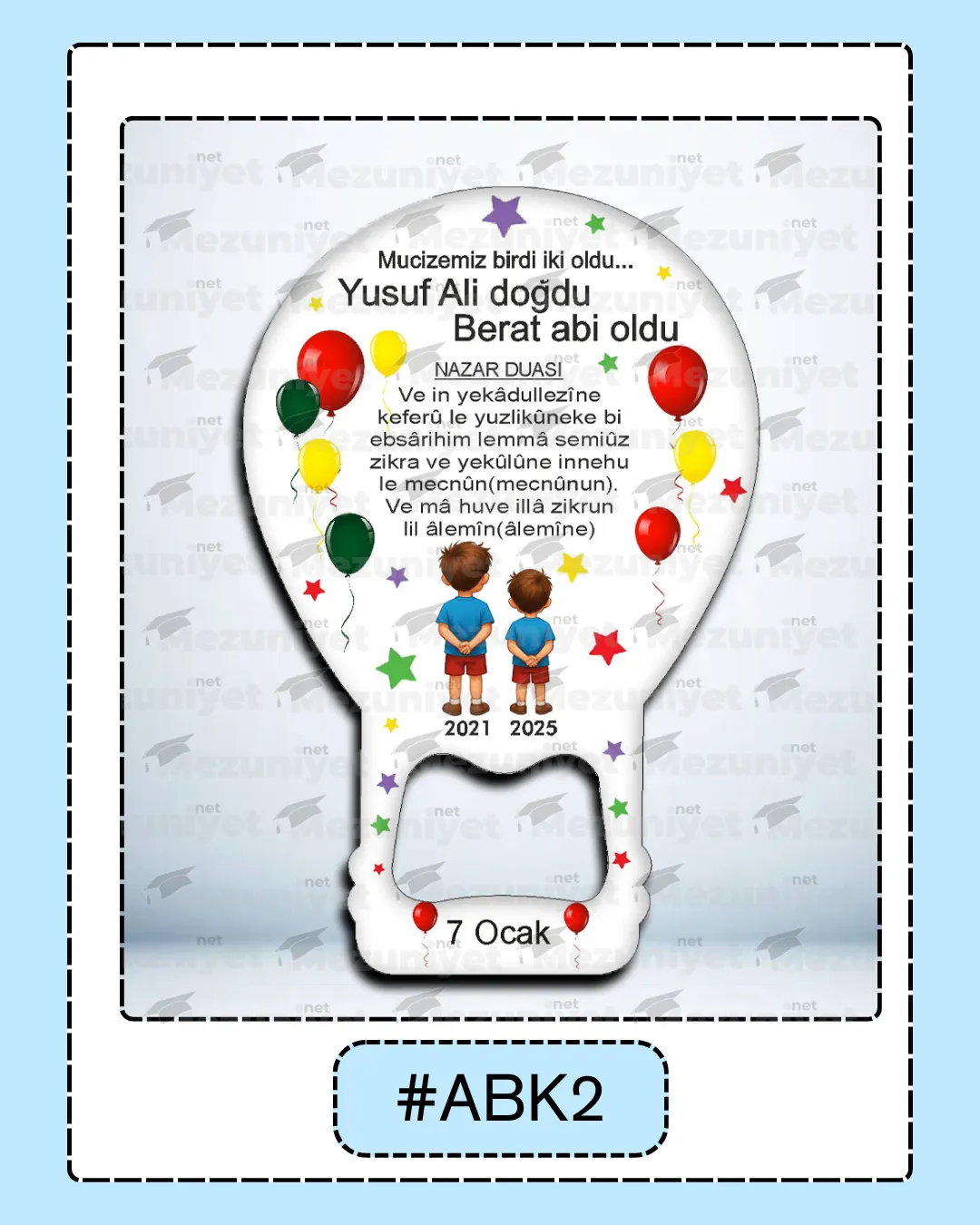 2 - 3 Kardeş Magnetleri - ABK2