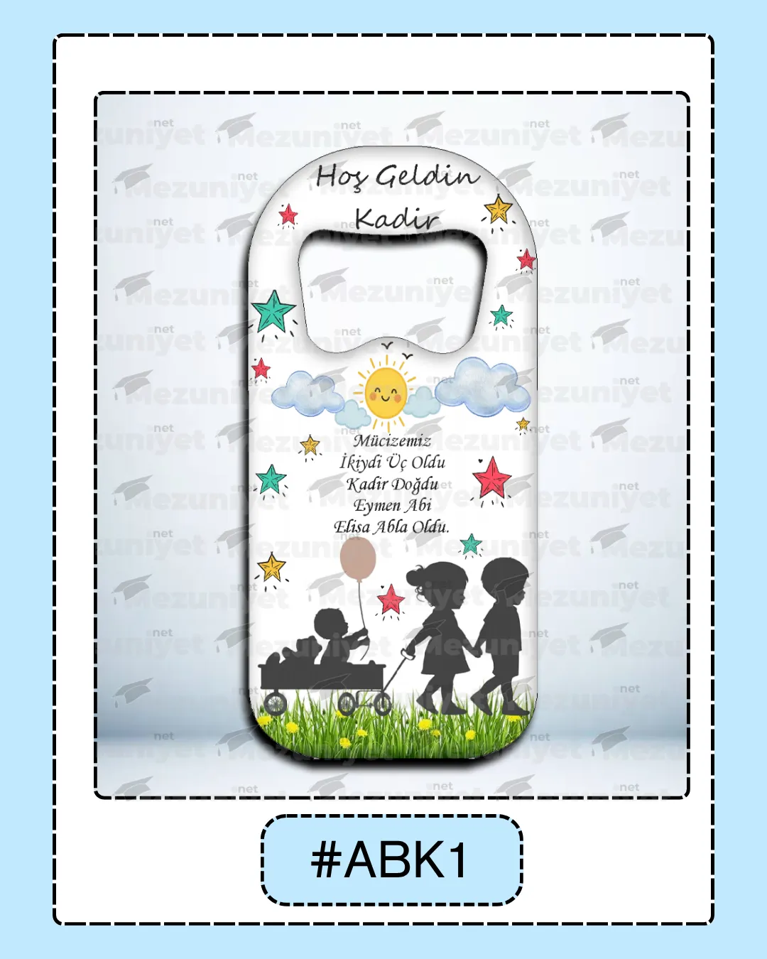 2 - 3 Kardeş Magnetleri - ABK1