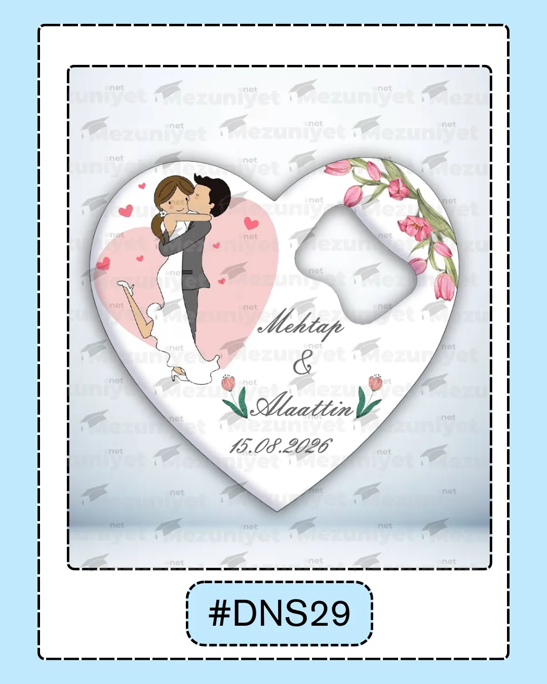 Düğün - Söz - Nikah Magnetleri - DNS29