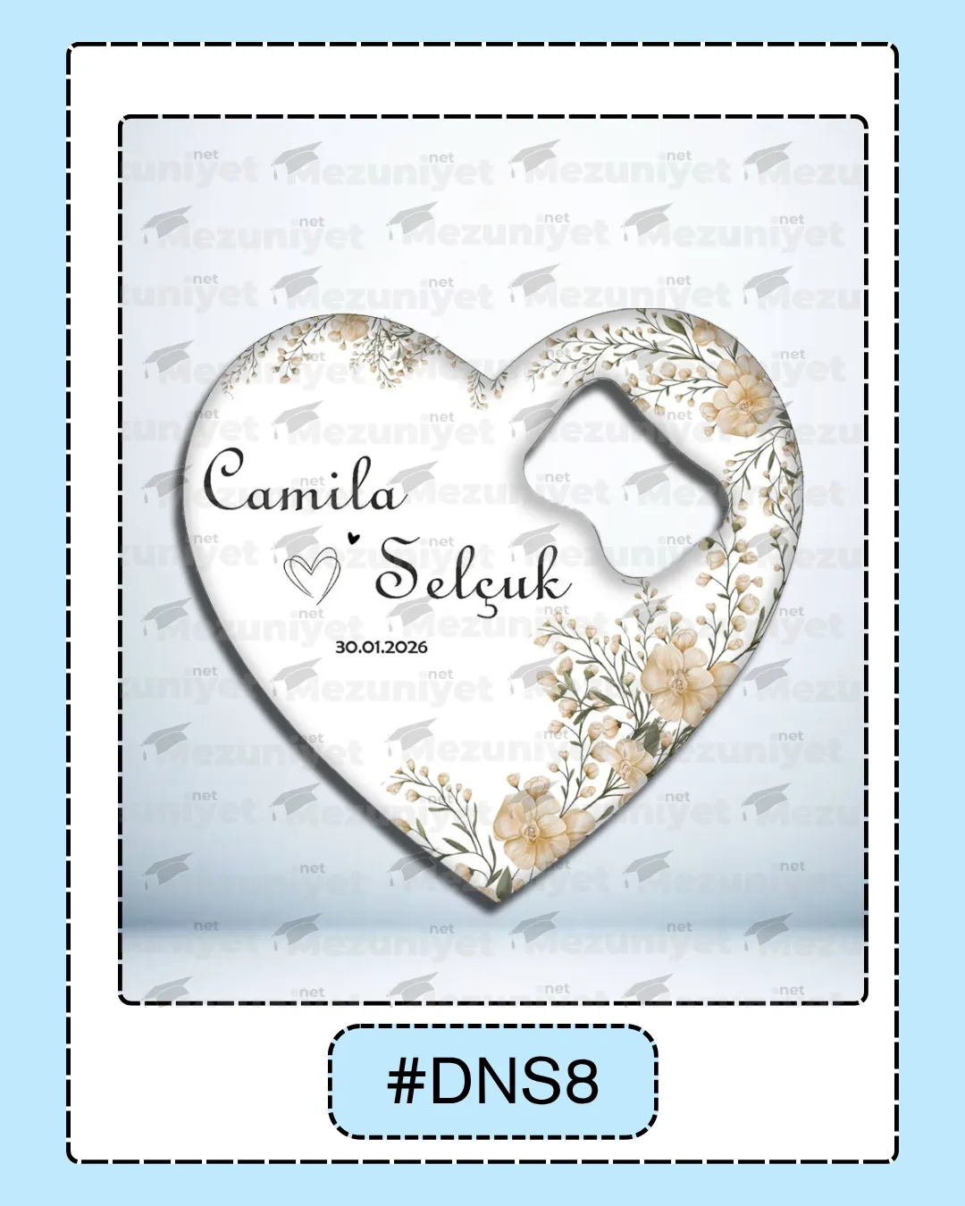 Düğün - Söz - Nikah Magnetleri - DNS8