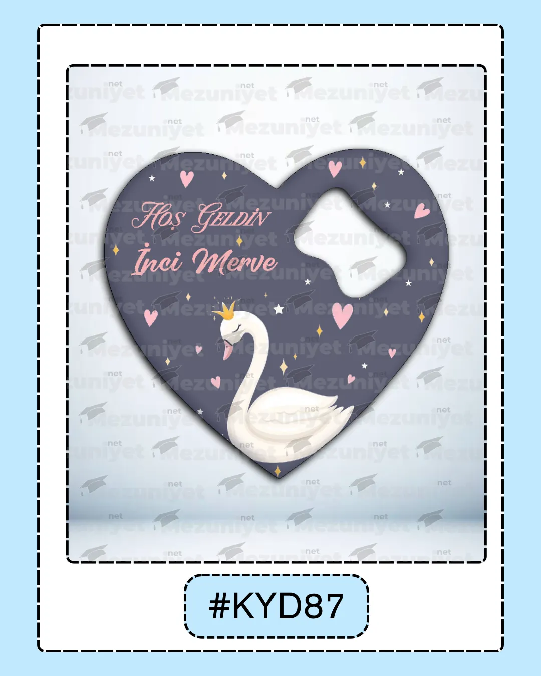 Kız Yeni Doğan Magnet Modeli - KYD87