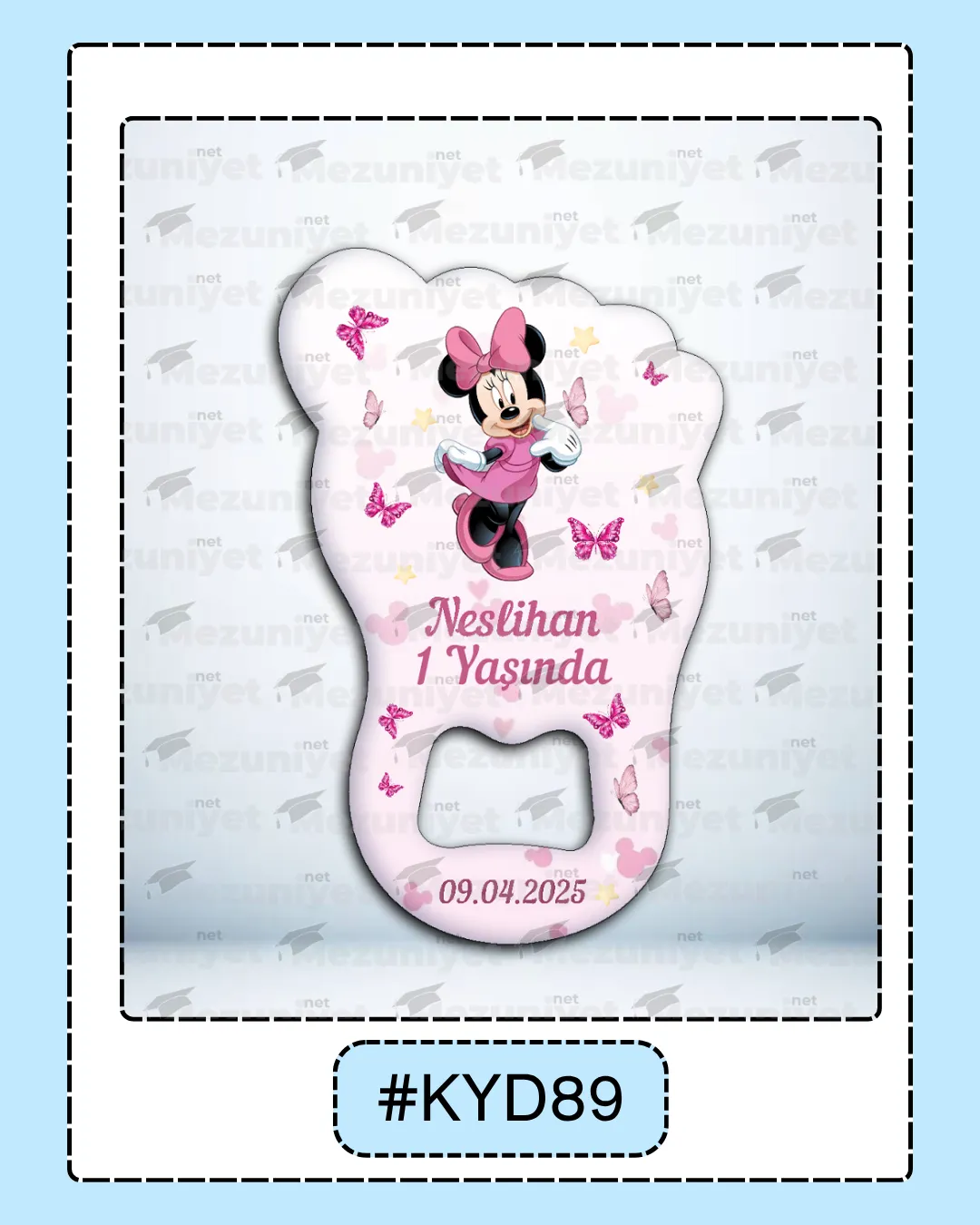 Kız Yeni Doğan Magnet Modeli - KYD89 - Mezuniyet.Net