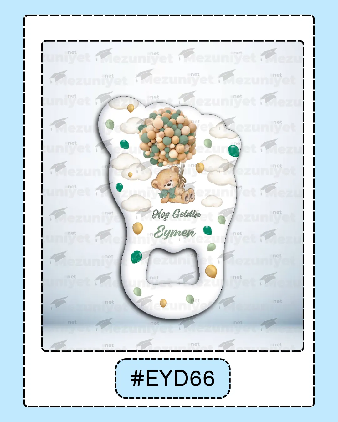 Erkek Yeni Doğan Magnetleri - EYD66