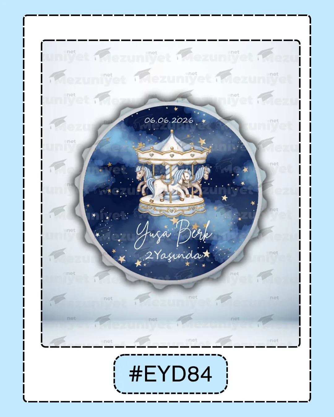 Erkek Yeni Doğan Magnetleri - EYD84