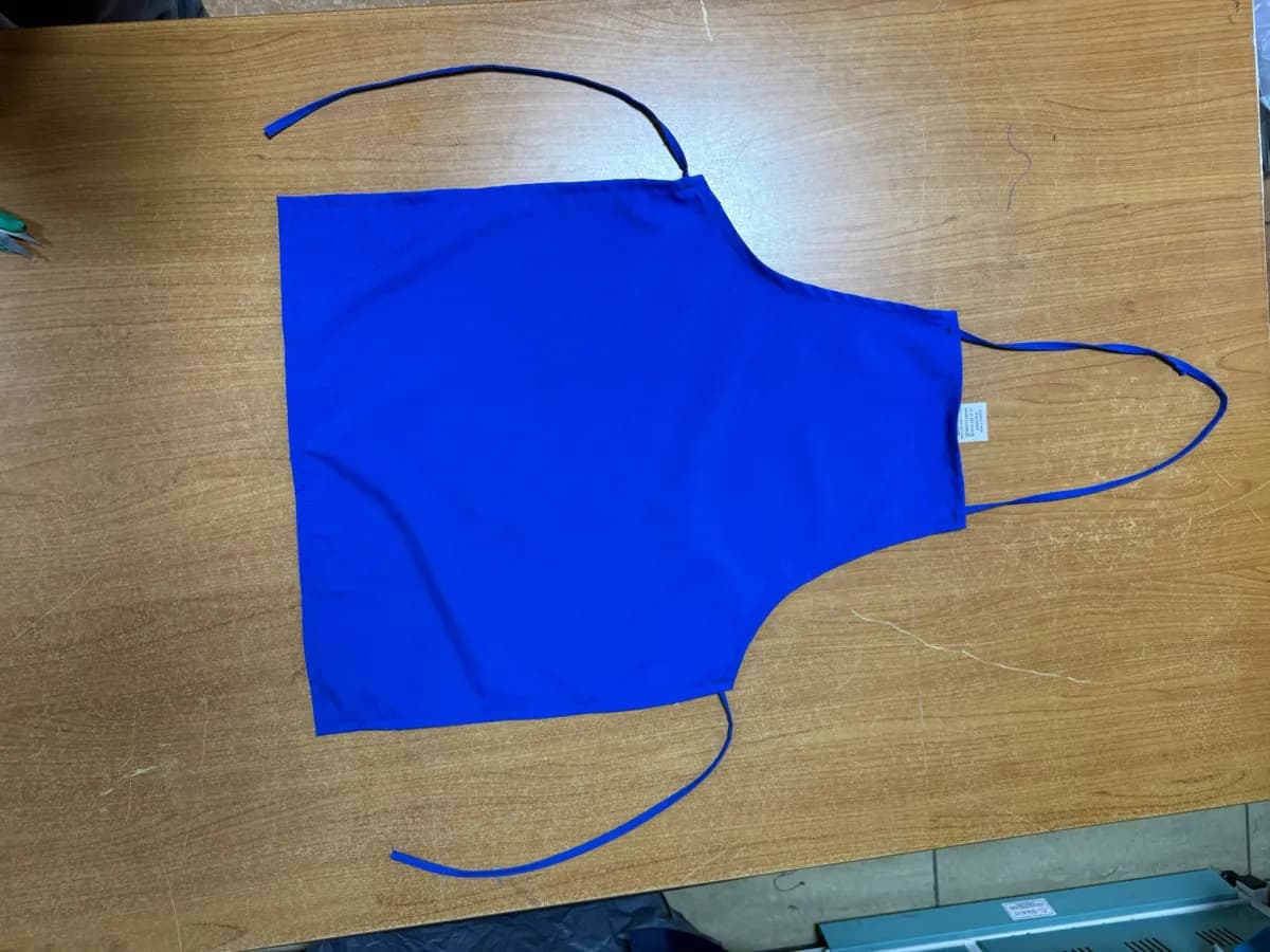 Anaokulu Aşçı Önlüğü - Anaokulu  Mutfak Önlüğü - Mavi