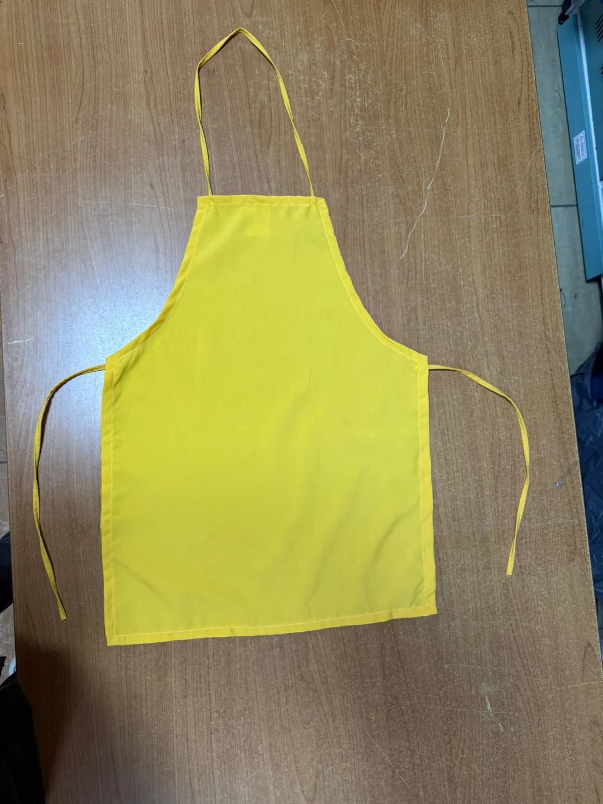 Anaokulu Aşçı Önlüğü - Anaokulu  Mutfak Önlüğü - Sarı