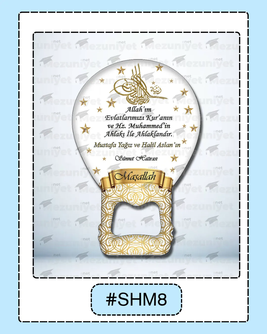 Balon Açacak Magnet - Sünnet Tasarımı - SHM8