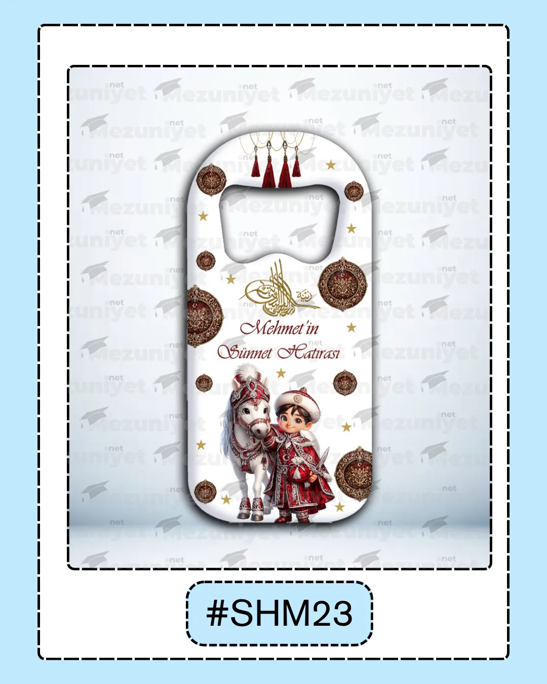 Balon Açacak Magnet - Sünnet Tasarımı - SHM23