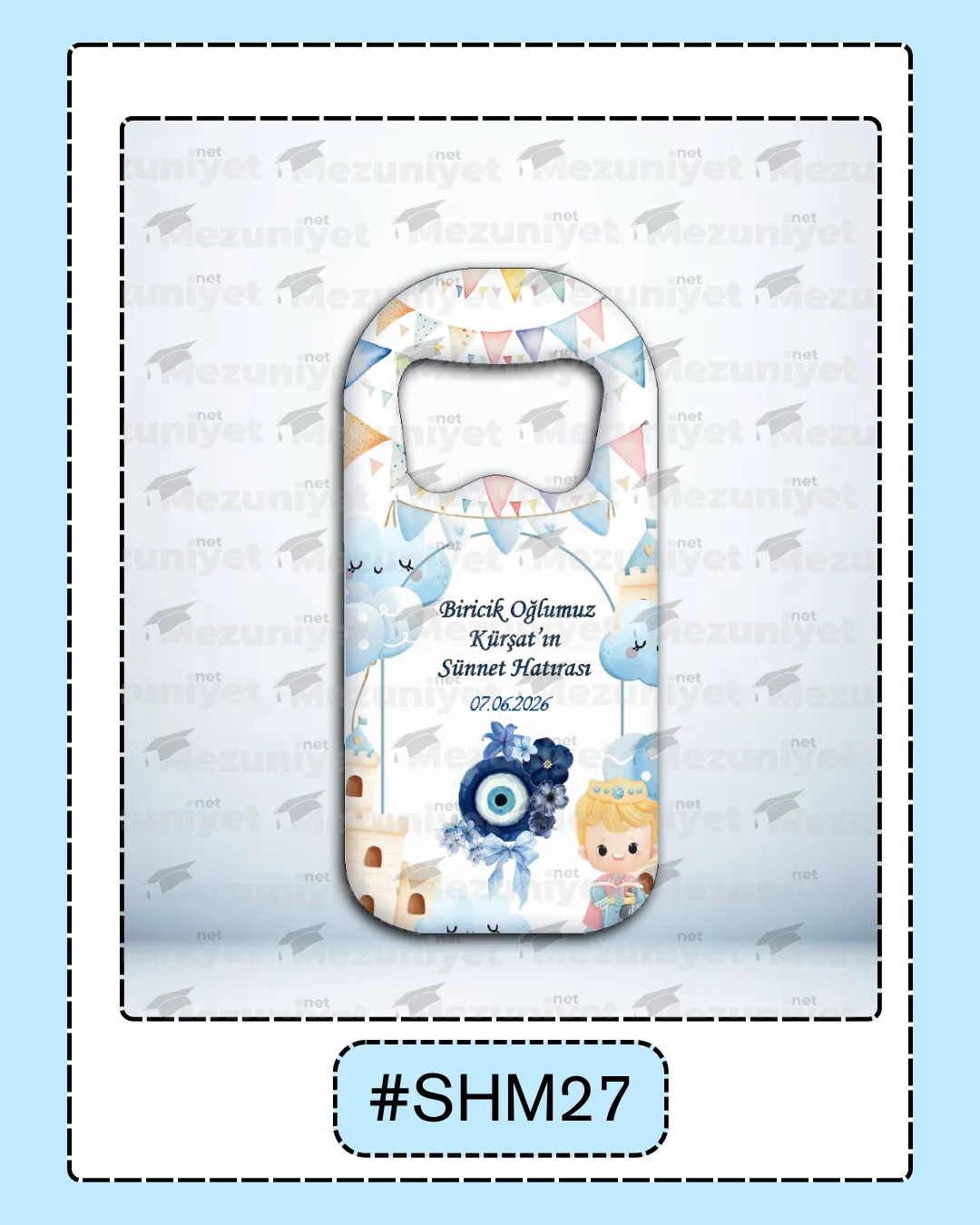 Balon Açacak Magnet - Sünnet Tasarımı - SHM27
