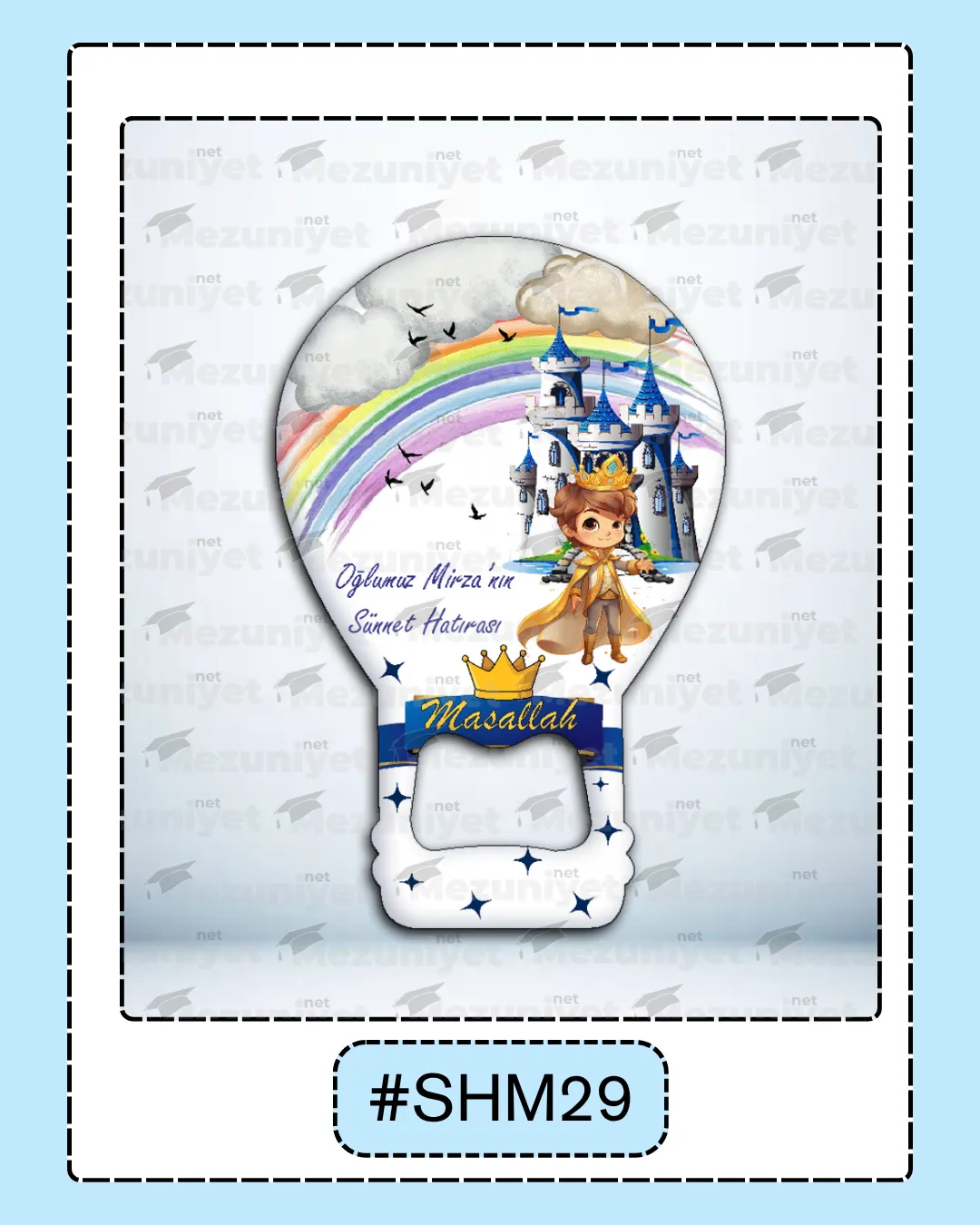 Balon Açacak Magnet - Sünnet Tasarımı - SHM29