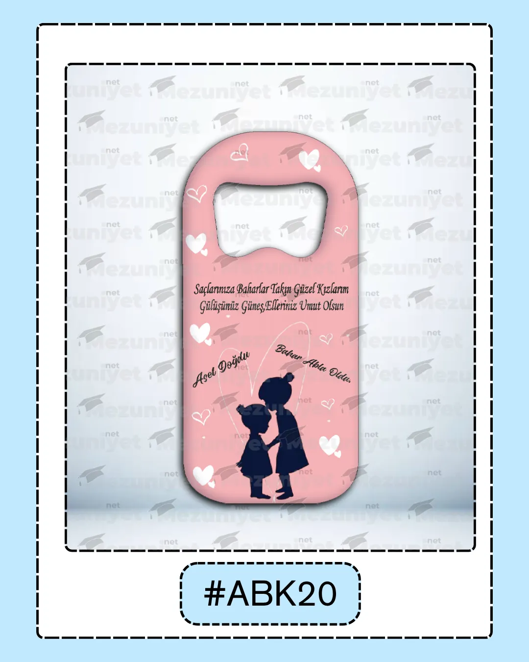2 - 3 Kardeş Magnetleri - ABK20 - Mezuniyet.Net