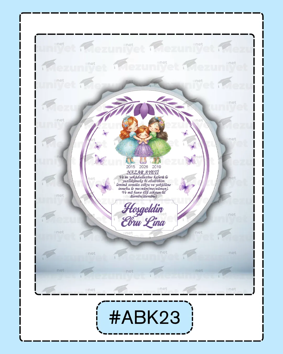 2 - 3 Kardeş Magnetleri - ABK23 - Mezuniyet.Net