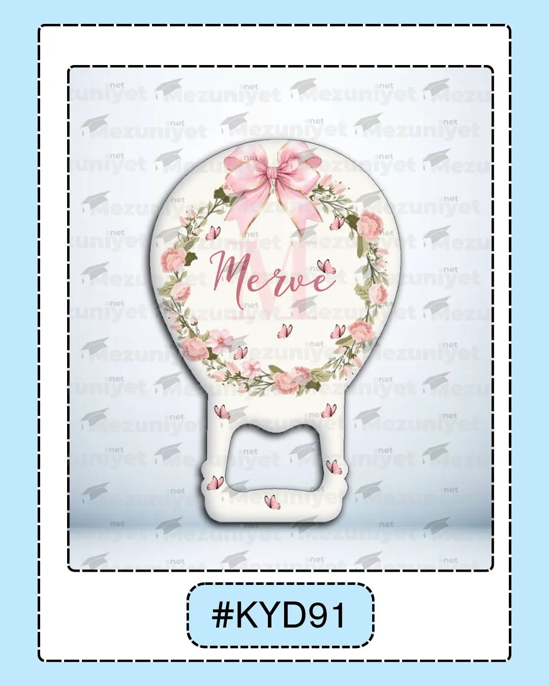 Kız Yeni Doğan Magnet Modeli - KYD91 - Mezuniyet.Net