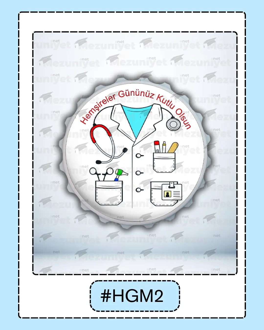 Hemşireler Günü Magnetleri - HGM2 - Mezuniyet.Net