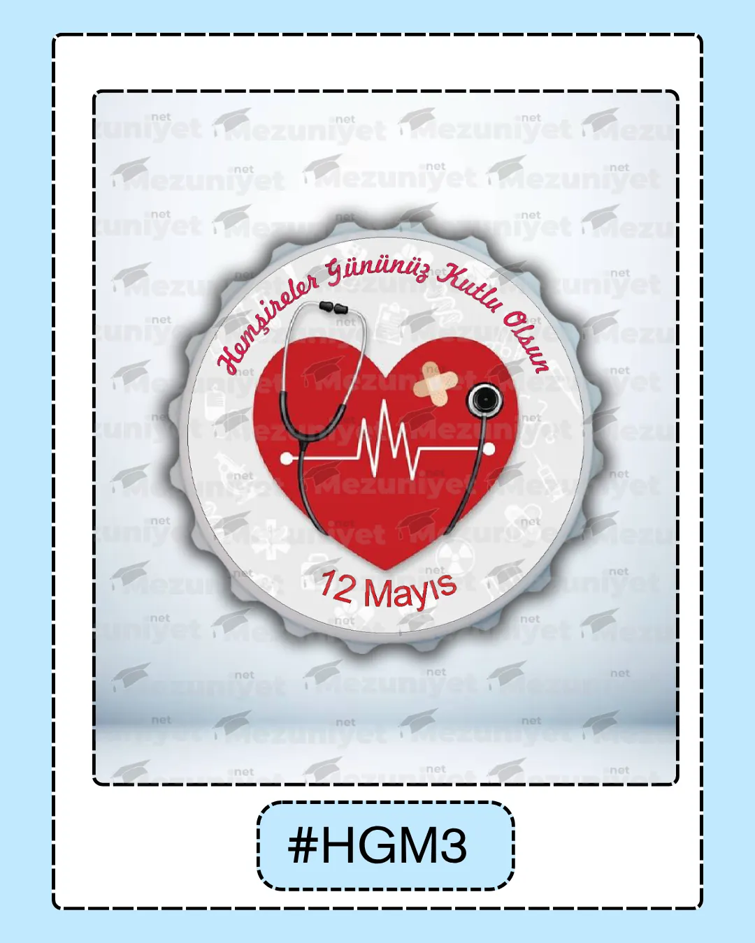 Hemşireler Günü Magnetleri - HGM3 - Mezuniyet.Net