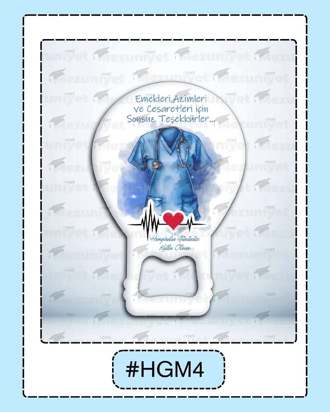 Hemşireler Günü Magnetleri - HGM4 - Mezuniyet.Net