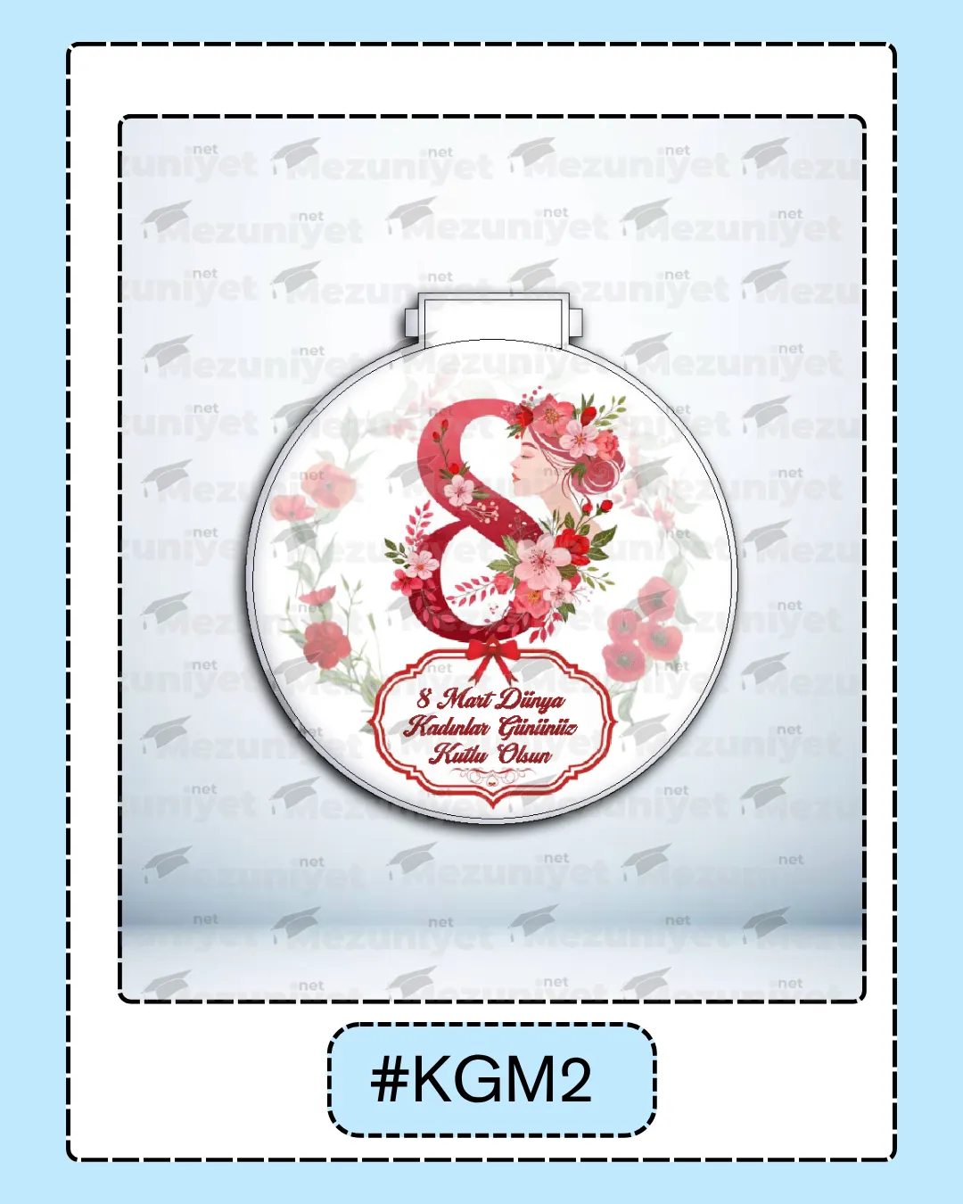 Kadınlar Günü Magnet - KGM2 - Mezuniyet.Net