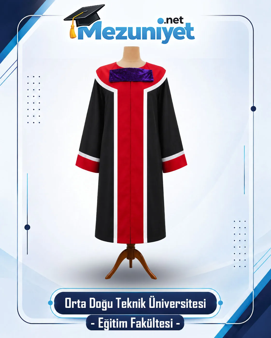 ODTÜ Mezuniyet Cübbesi - Görsel 3