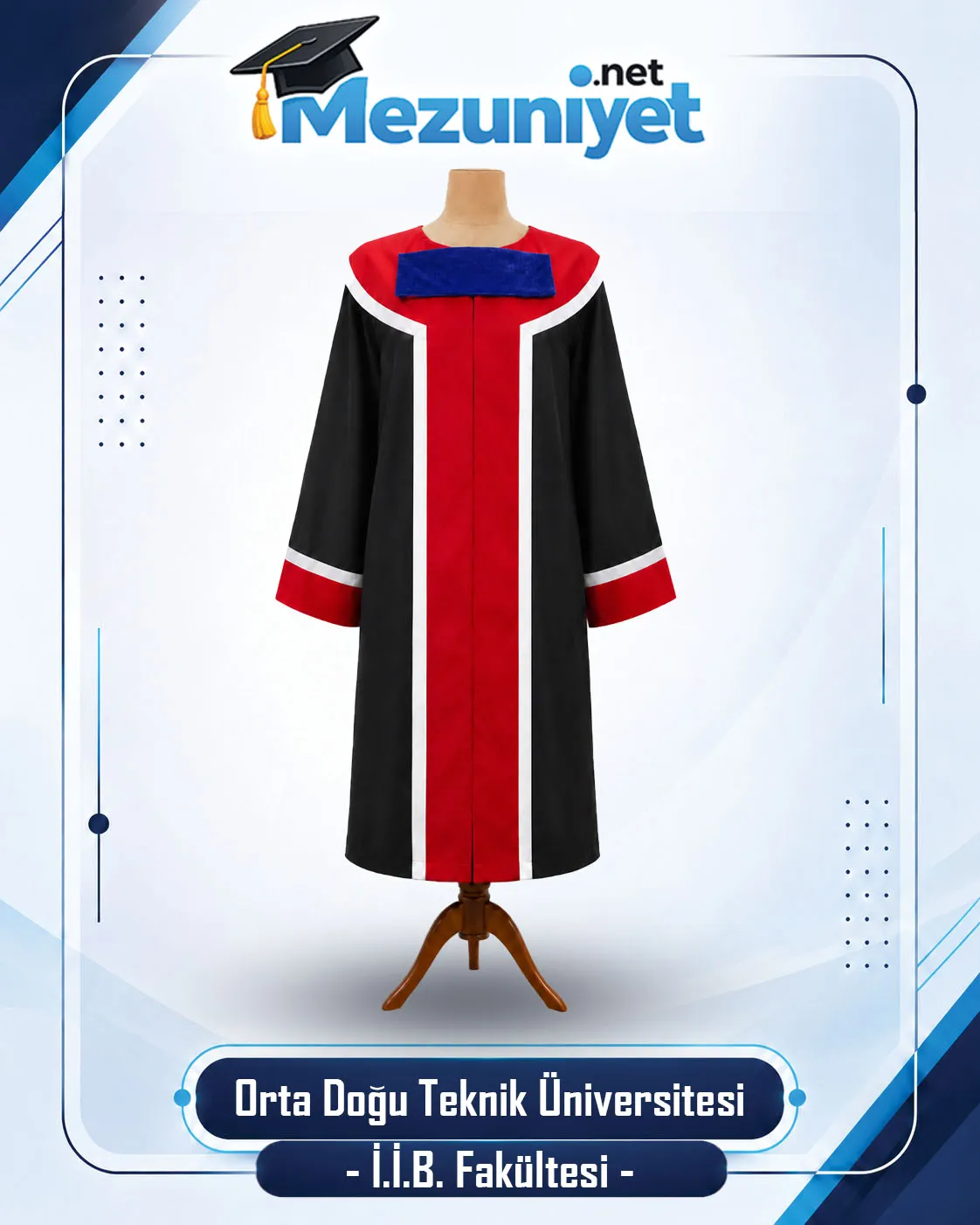 ODTÜ Mezuniyet Cübbesi - Görsel 4