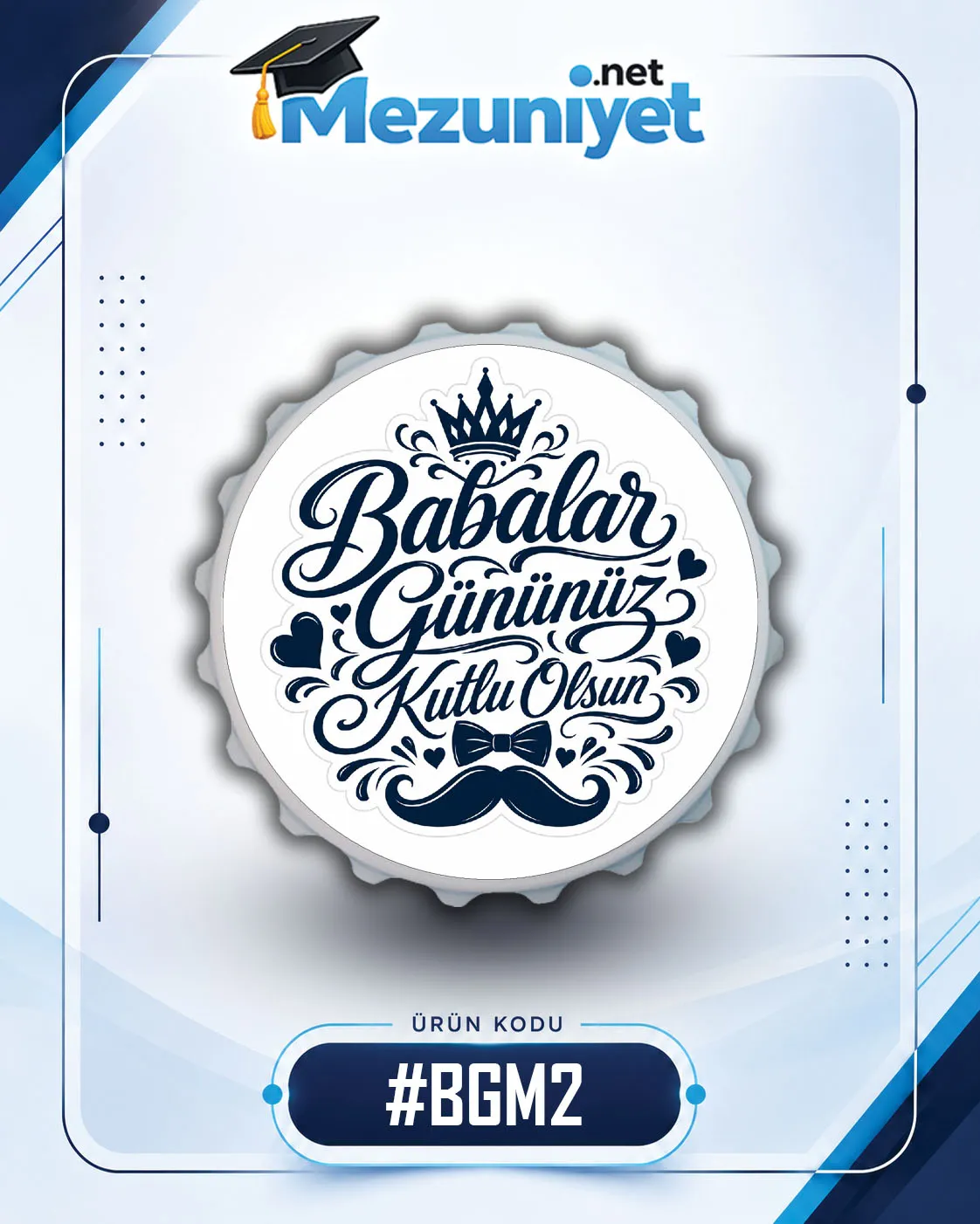 Babalar Günü Magneti - BGM2 - Mezuniyet.Net
