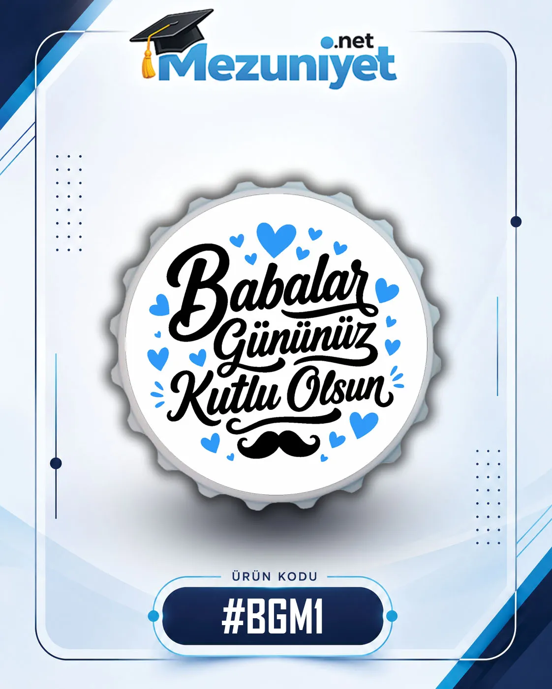 Babalar Günü Magneti - BGM1 - Mezuniyet.Net