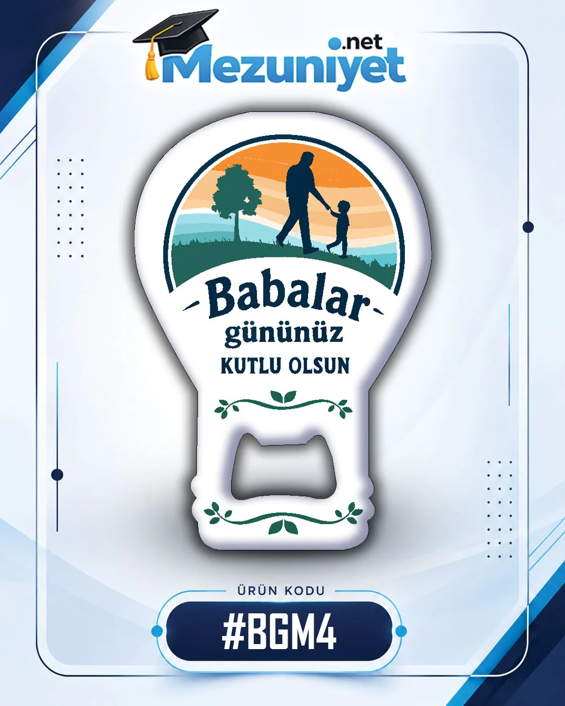Babalar Günü Magneti - BGM4 - Mezuniyet.Net