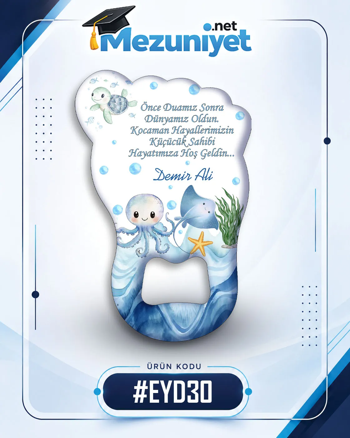 Erkek Yeni Doğan Magnetleri - EYD30 - Görsel 1
