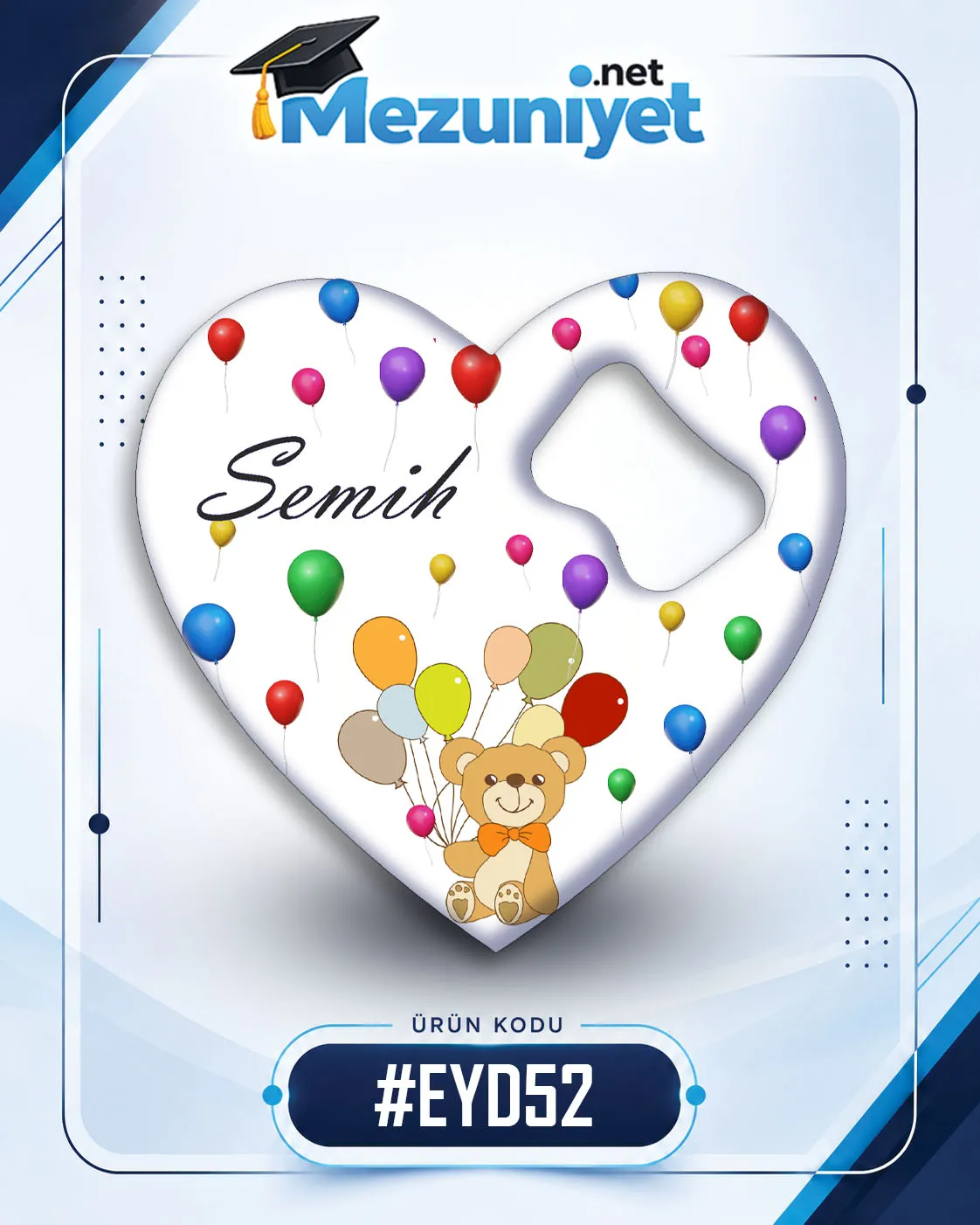 Erkek Yeni Doğan Magnetleri - EYD52 - Görsel 1