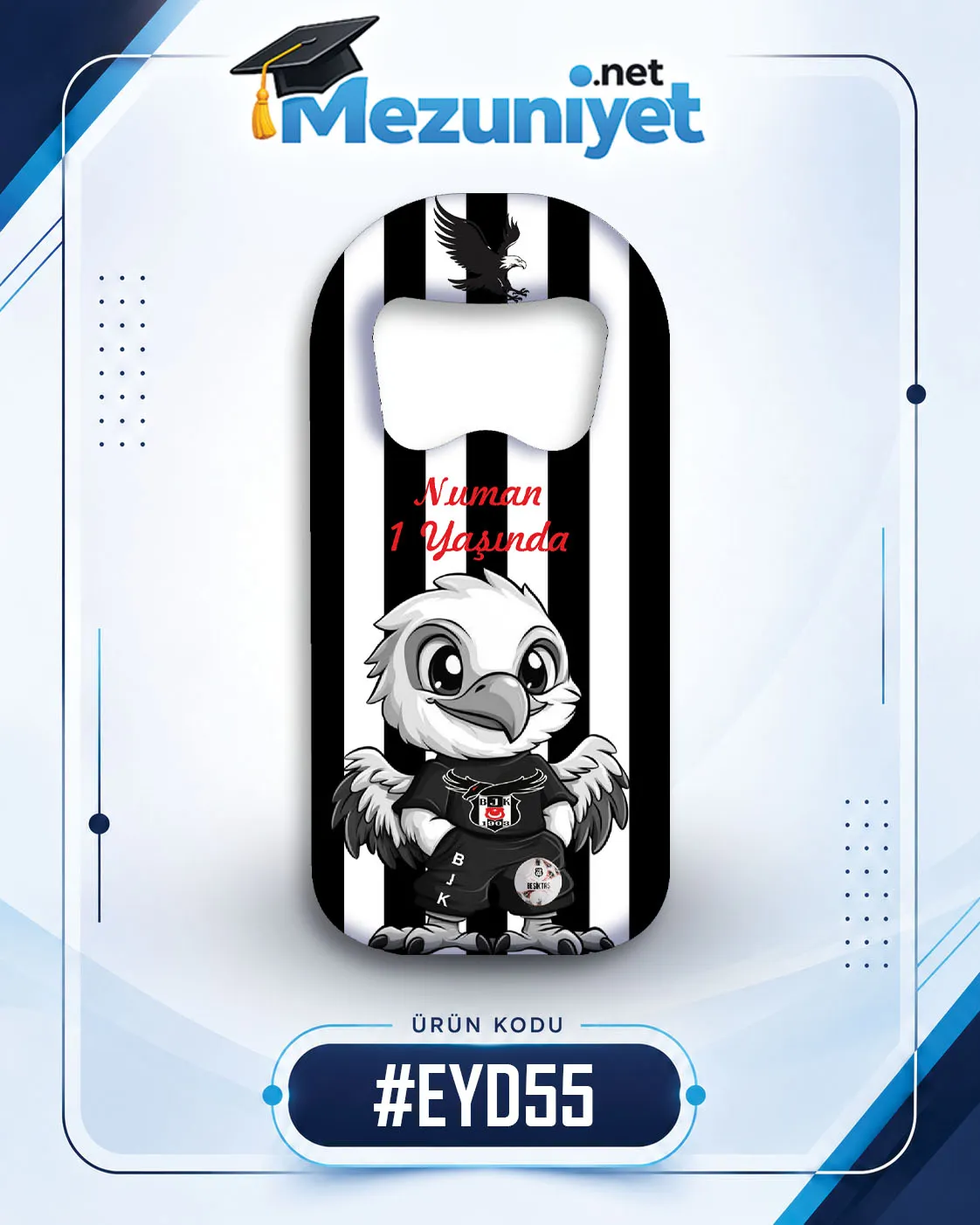 Erkek Yeni Doğan Magnetleri - EYD55 - Görsel 1