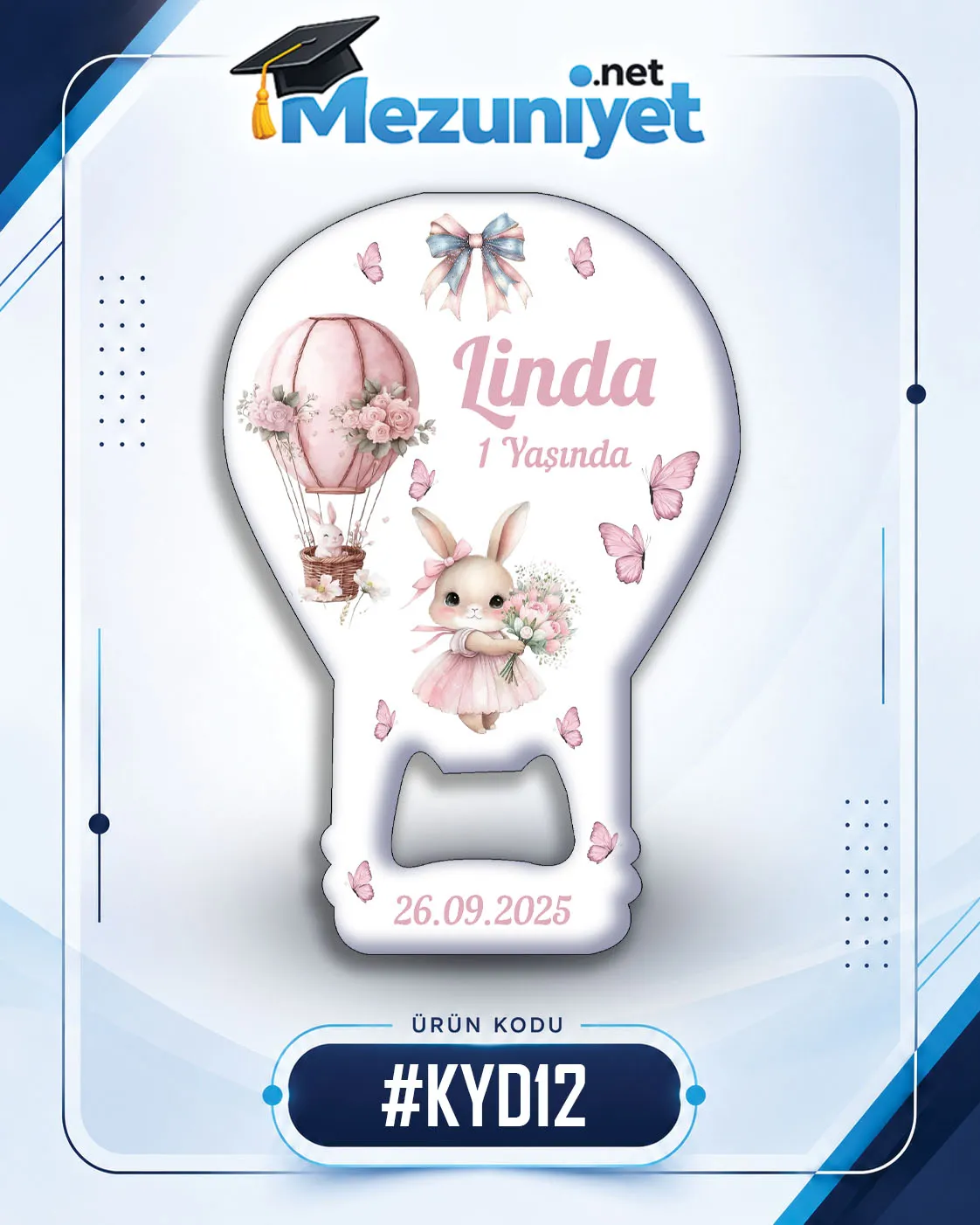Kız Yeni Doğan Magnetleri - KYD12 - Mezuniyet.Net