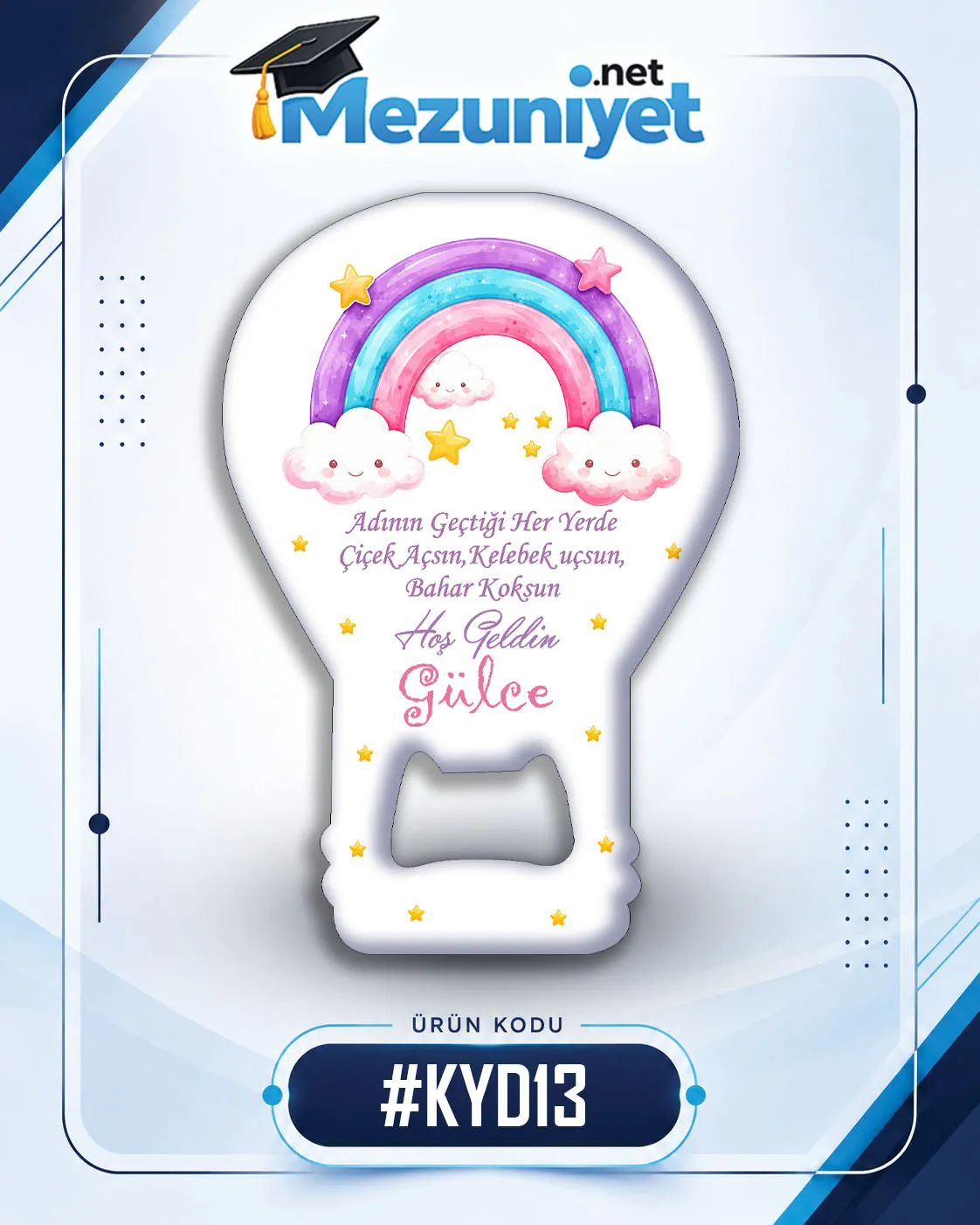 Kız Yeni Doğan Magnetleri - KYD13 - Mezuniyet.Net