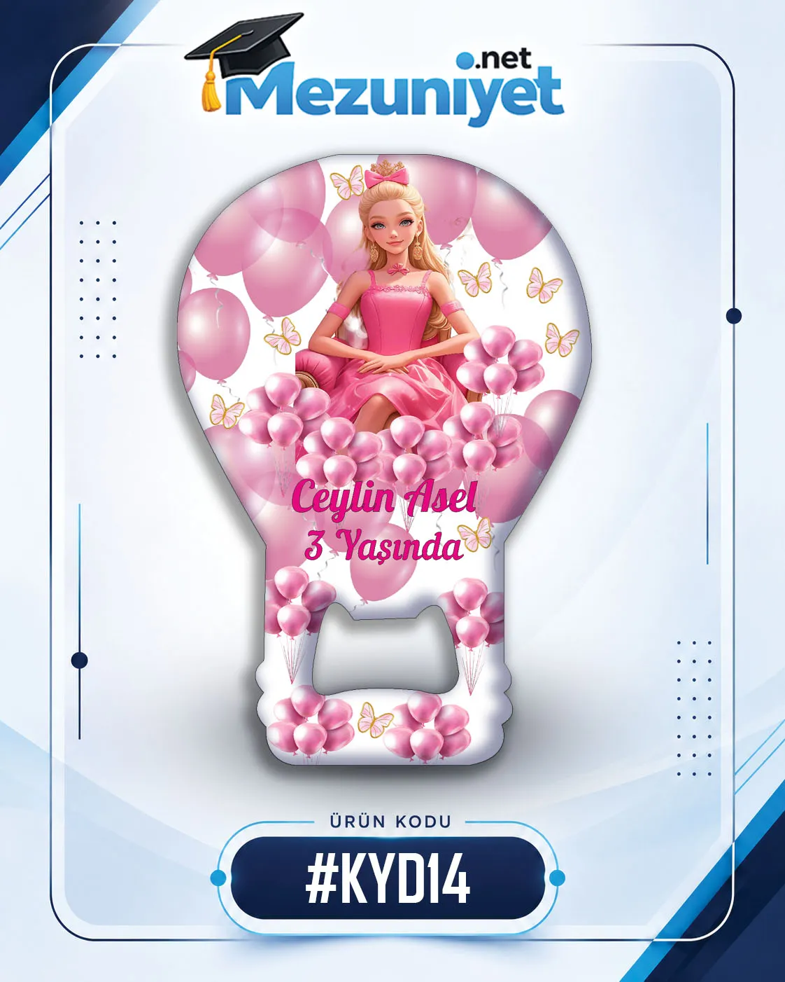 Kız Yeni Doğan Magnetleri - KYD14 - Mezuniyet.Net