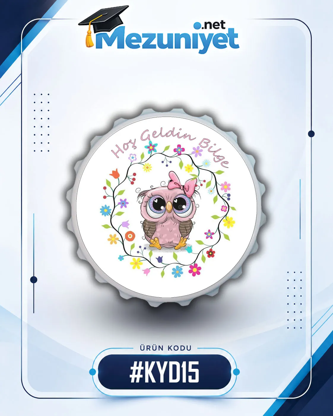 Kız Yeni Doğan Magnetleri - KYD15 - Mezuniyet.Net
