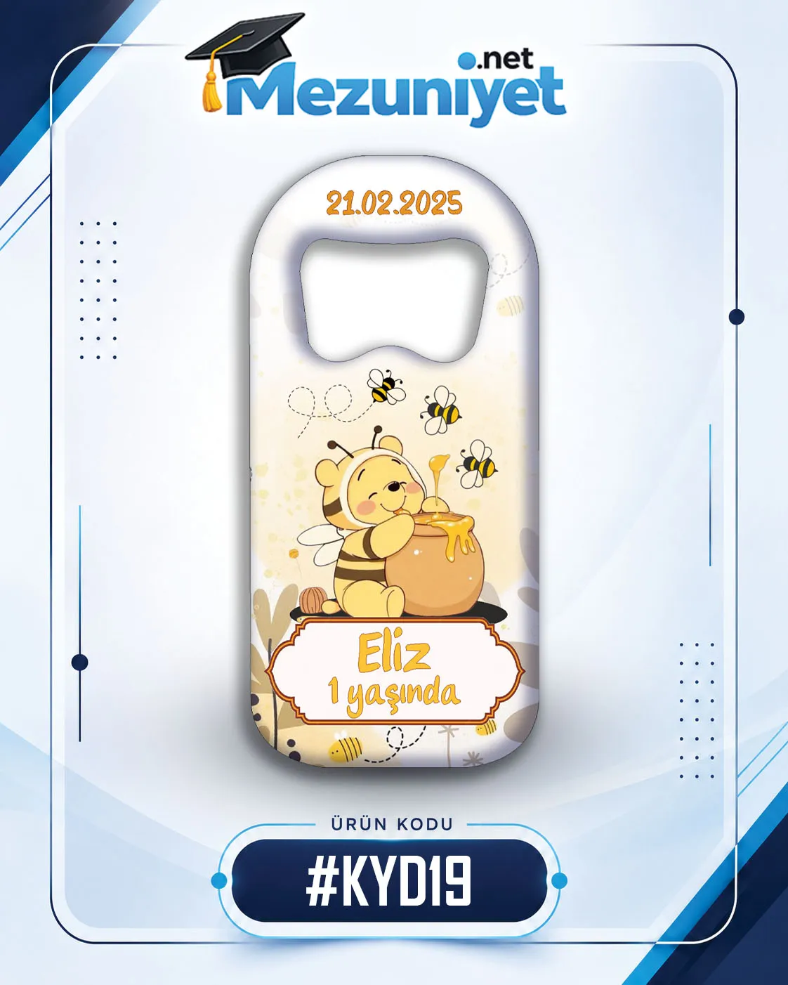 Kız Yeni Doğan Magnetleri - KYD19 - Mezuniyet.Net
