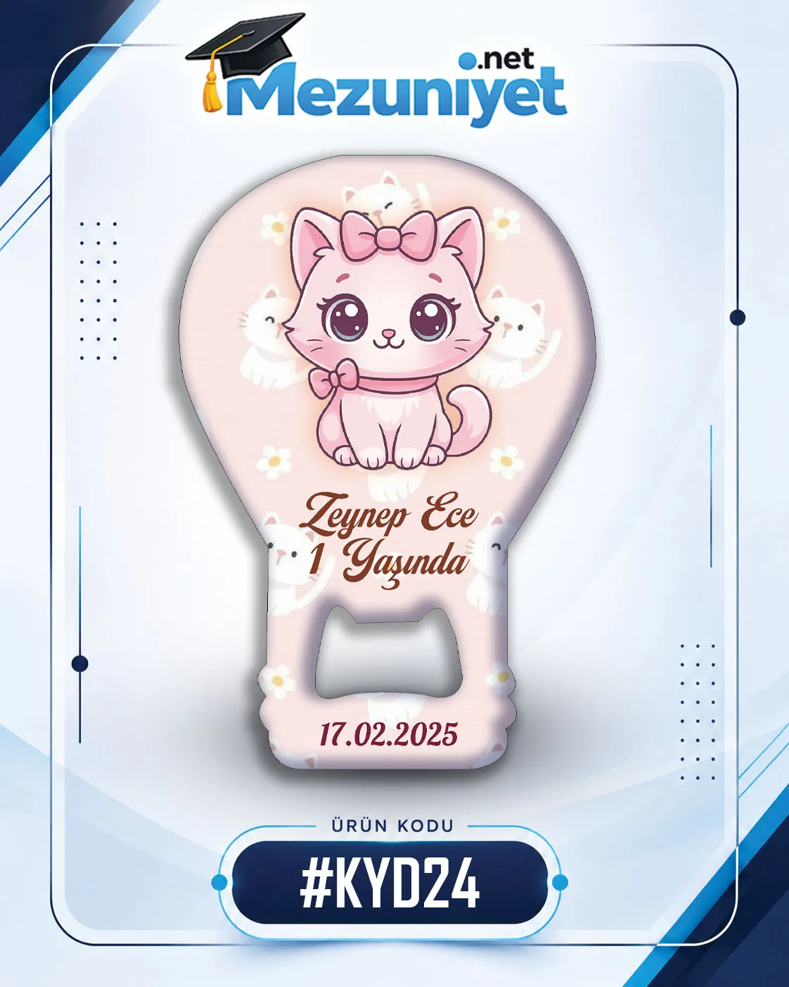 Kız Yeni Doğan Magnetleri - KYD24 - Mezuniyet.Net