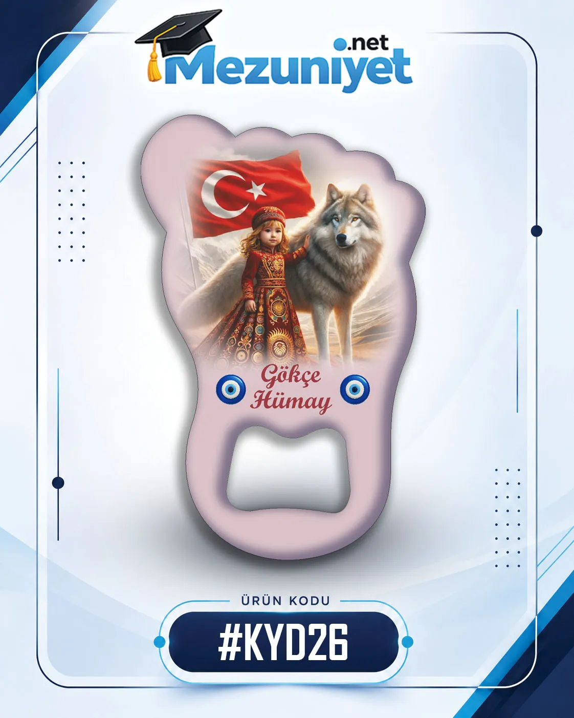 Kız Yeni Doğan Magnetleri - KYD26 - Mezuniyet.Net