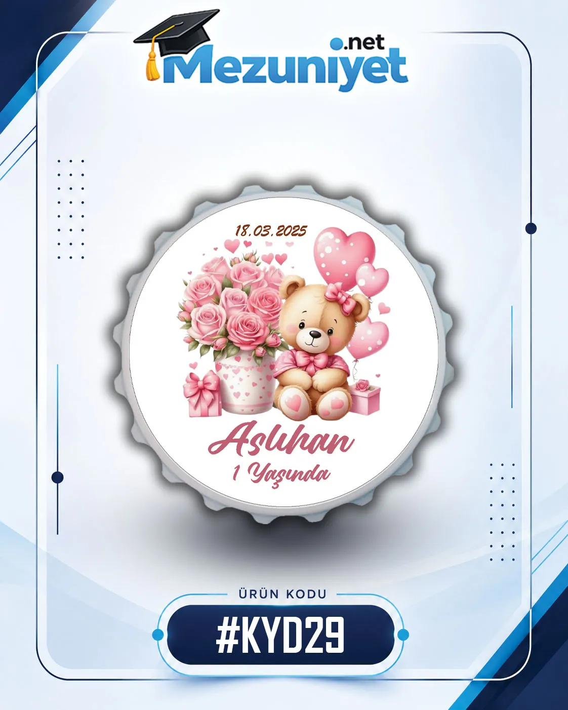 Kız Yeni Doğan Magnetleri - KYD29 - Mezuniyet.Net