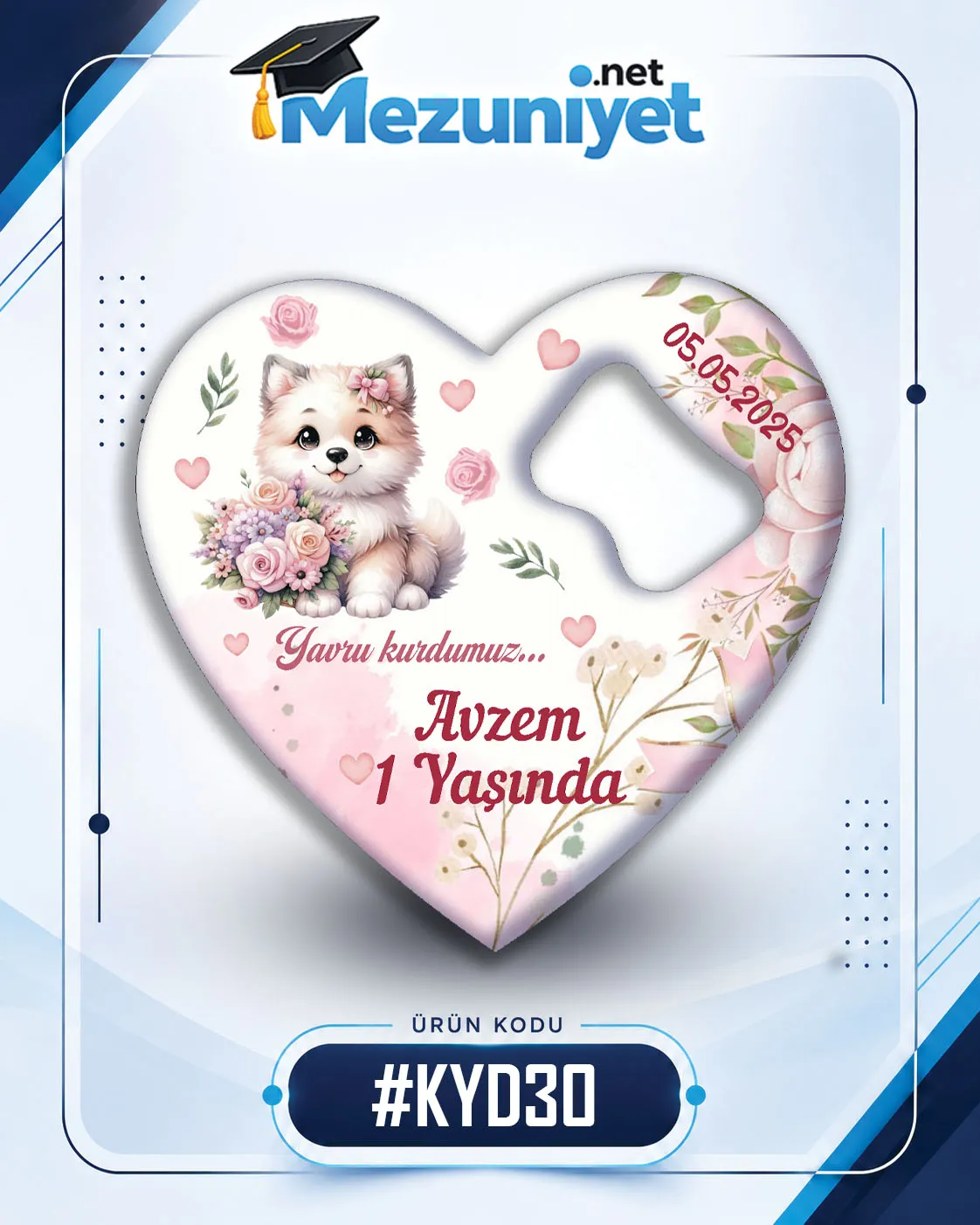 Kız Yeni Doğan Magnetleri - KYD30 - Mezuniyet.Net