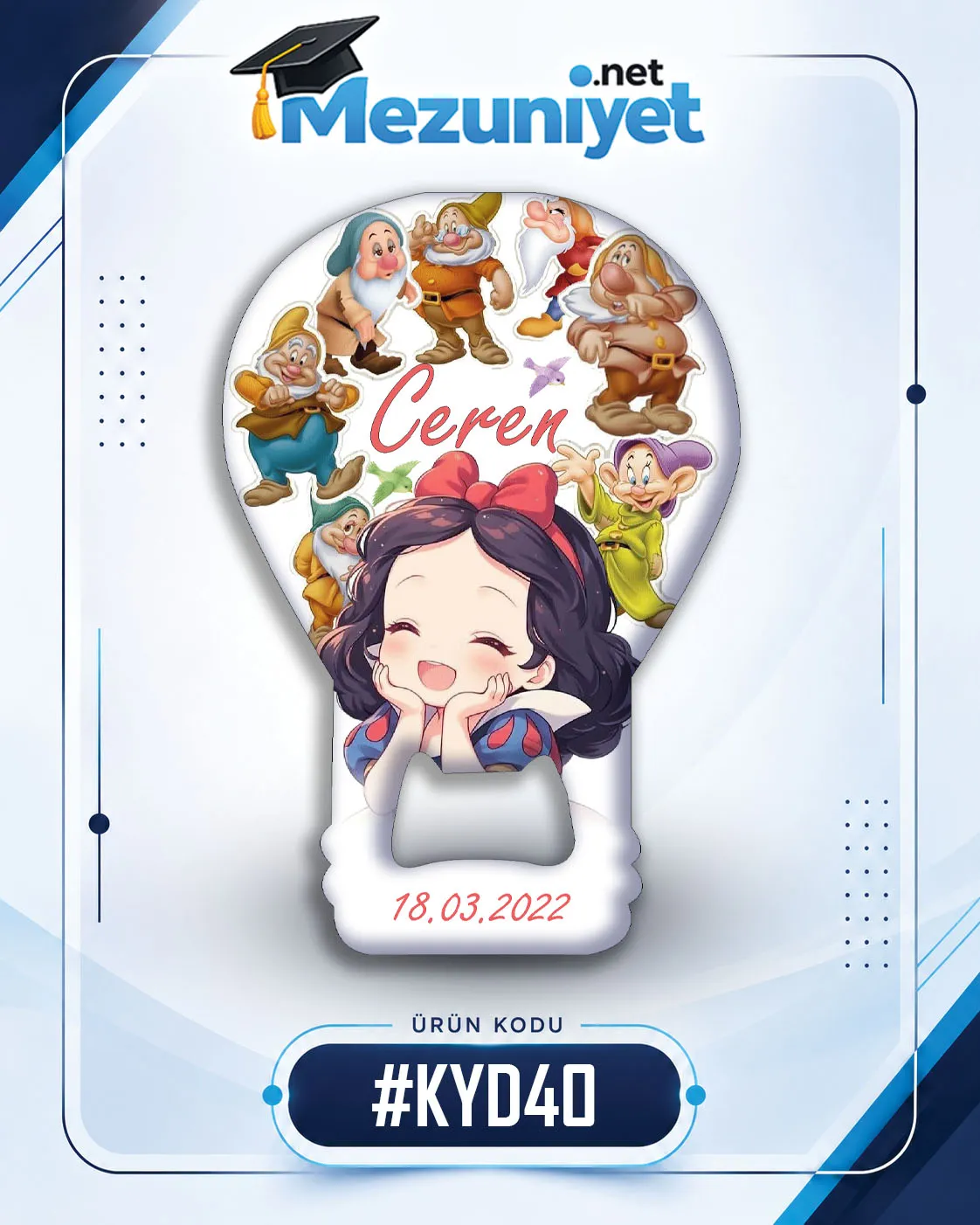 Kız Yeni Doğan Magnetleri - KYD40 - Mezuniyet.Net