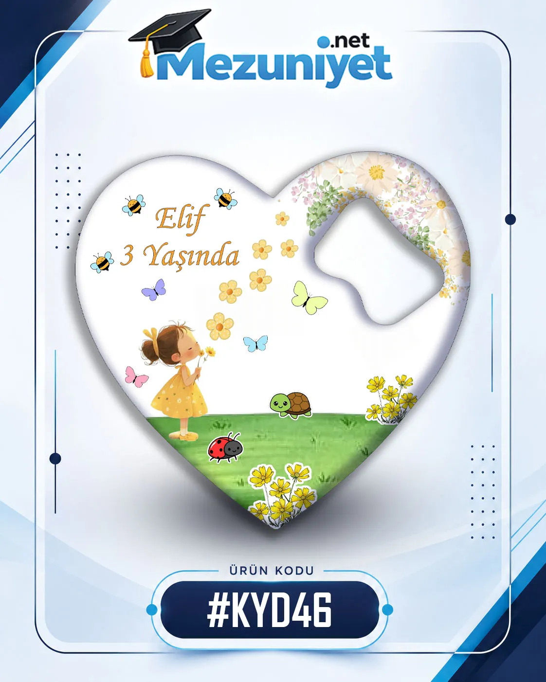 Kız Yeni Doğan Magnetleri - KYD46 - Mezuniyet.Net