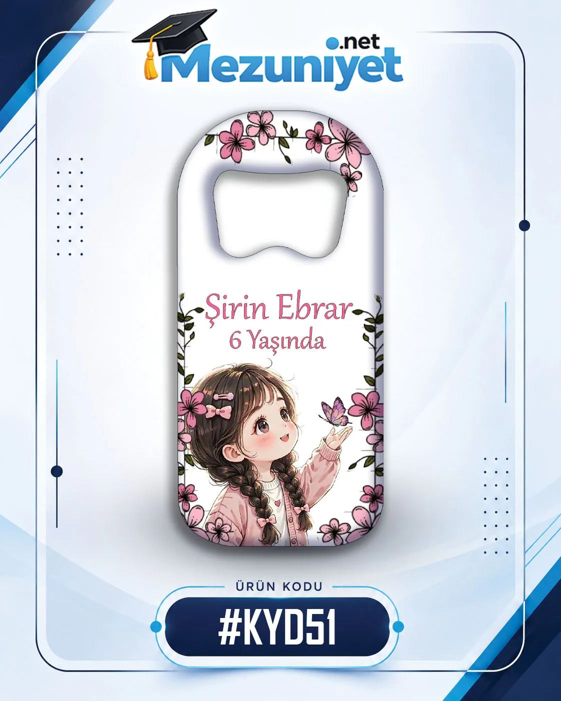 Kız Yeni Doğan Magnetleri - KYD51 - Mezuniyet.Net
